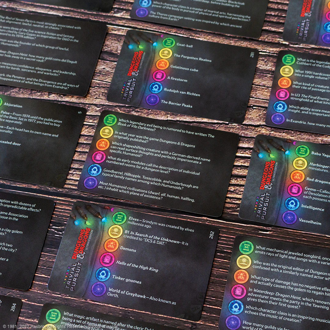 'Dungeons & Dragons Trivial Pursuit Ultimate Edition' Looks Good But Can't Decide Who It's For 3