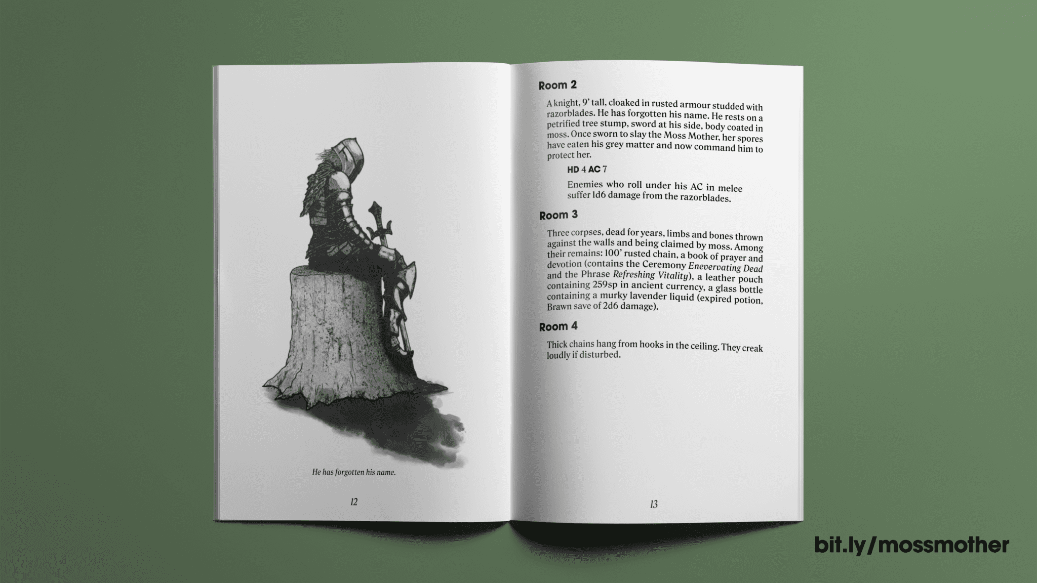 Loot The Room Announces New Adventure 'The Moss Mother's Maze' From Designer Of 'The Wretched' 2 'The Moss Mother's Maze' page example