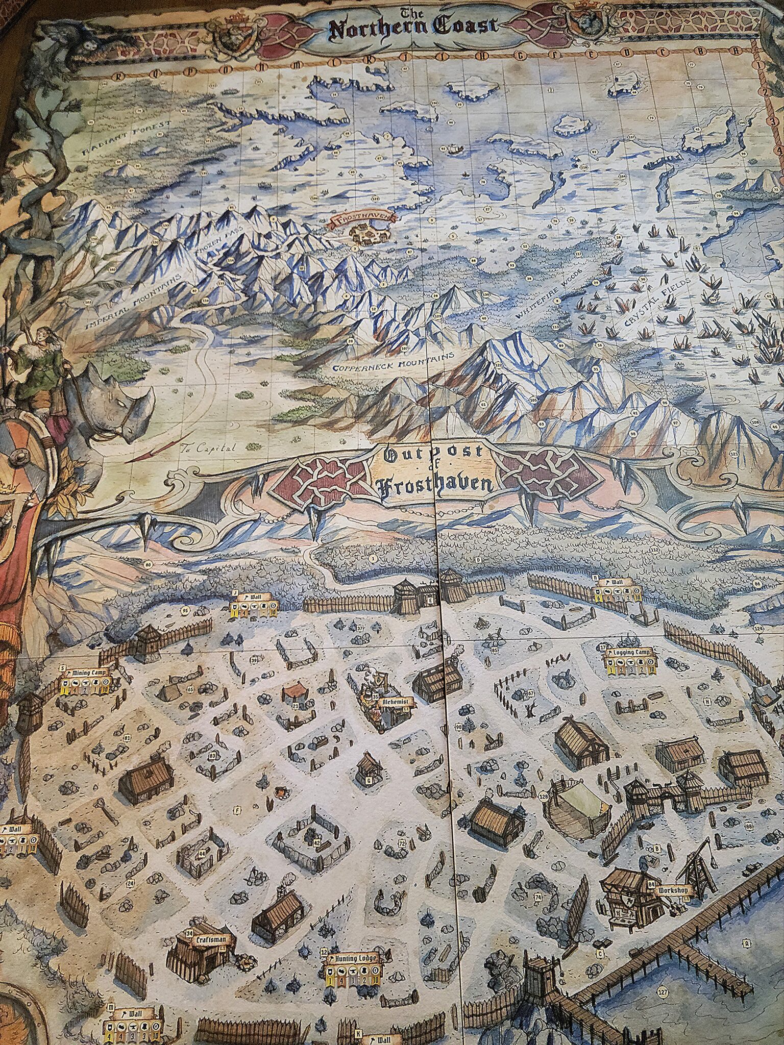 Frosthaven map board