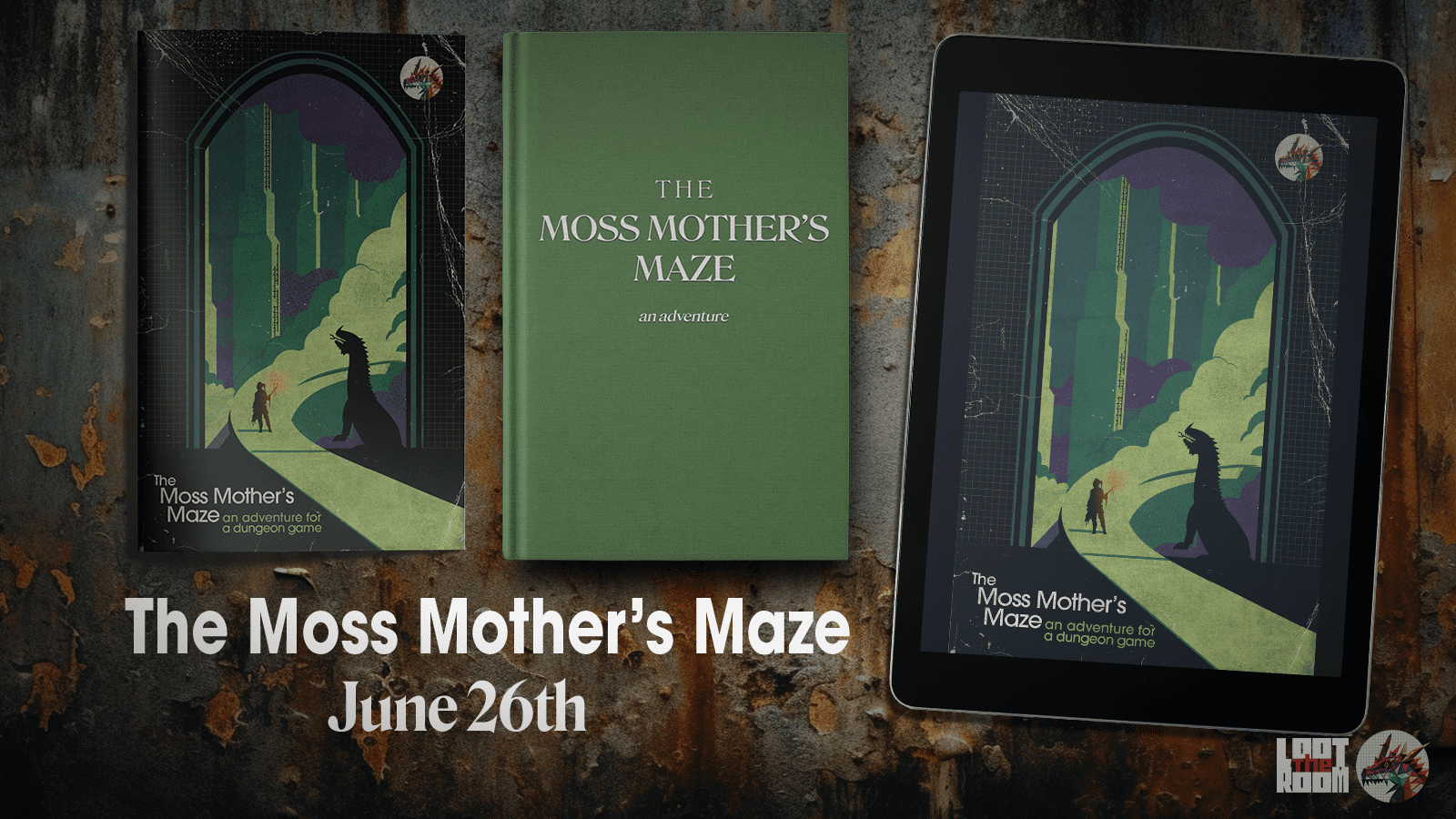  'The Moss Mother's Maze' cover with special edition