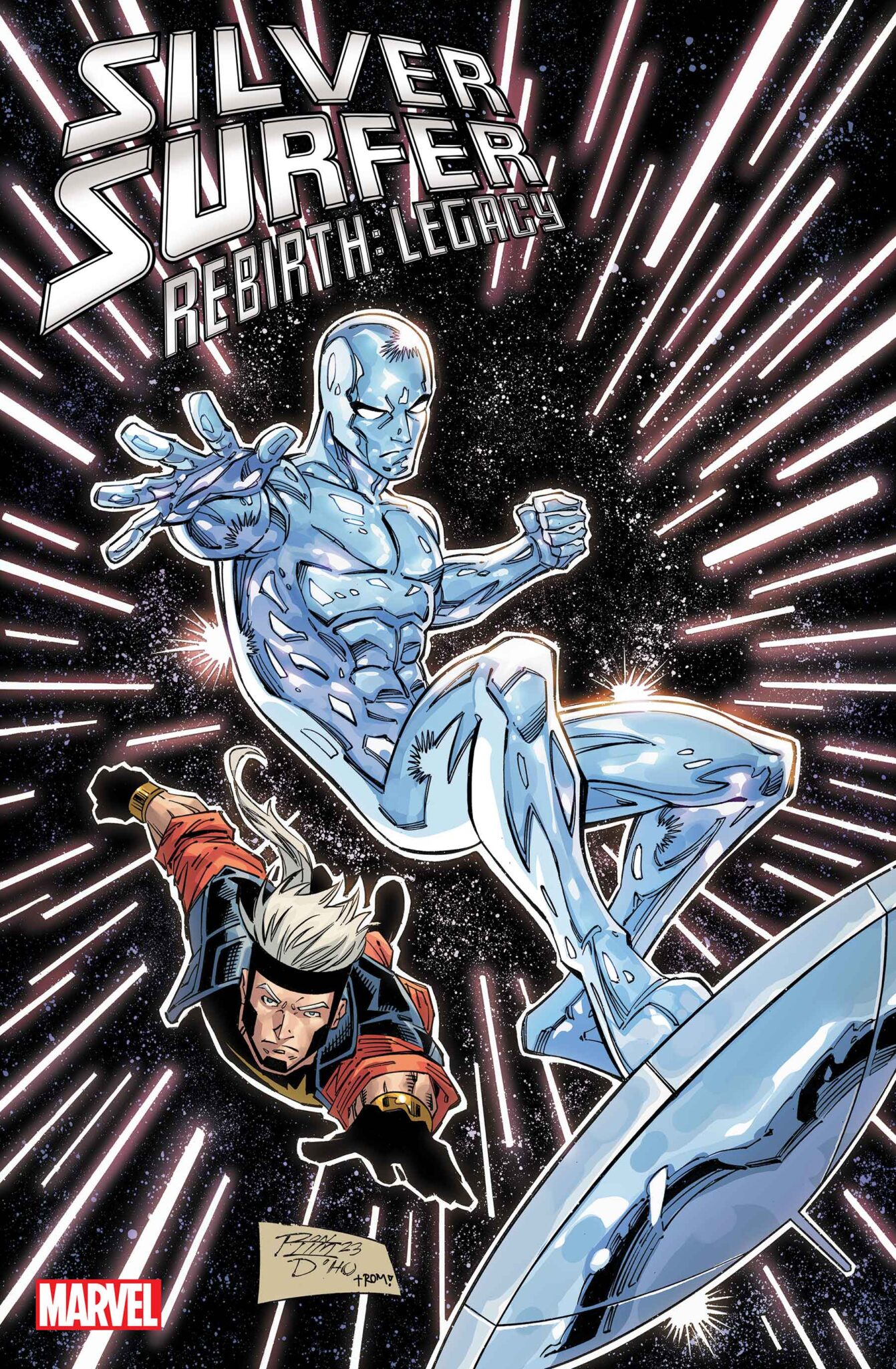 Marz And Lim Will Explore Cosmic Fatherhood In 'Silver Surfer Rebirth: Legacy' 1 Silver Surfer Rebirth: Legacy #1 cover