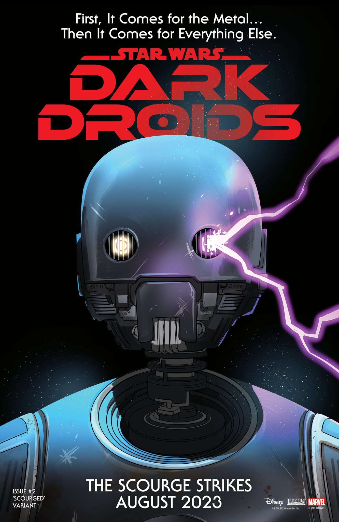 The Scourge Strikes In New 'Star Wars: Dark Droids' Variant Covers 1