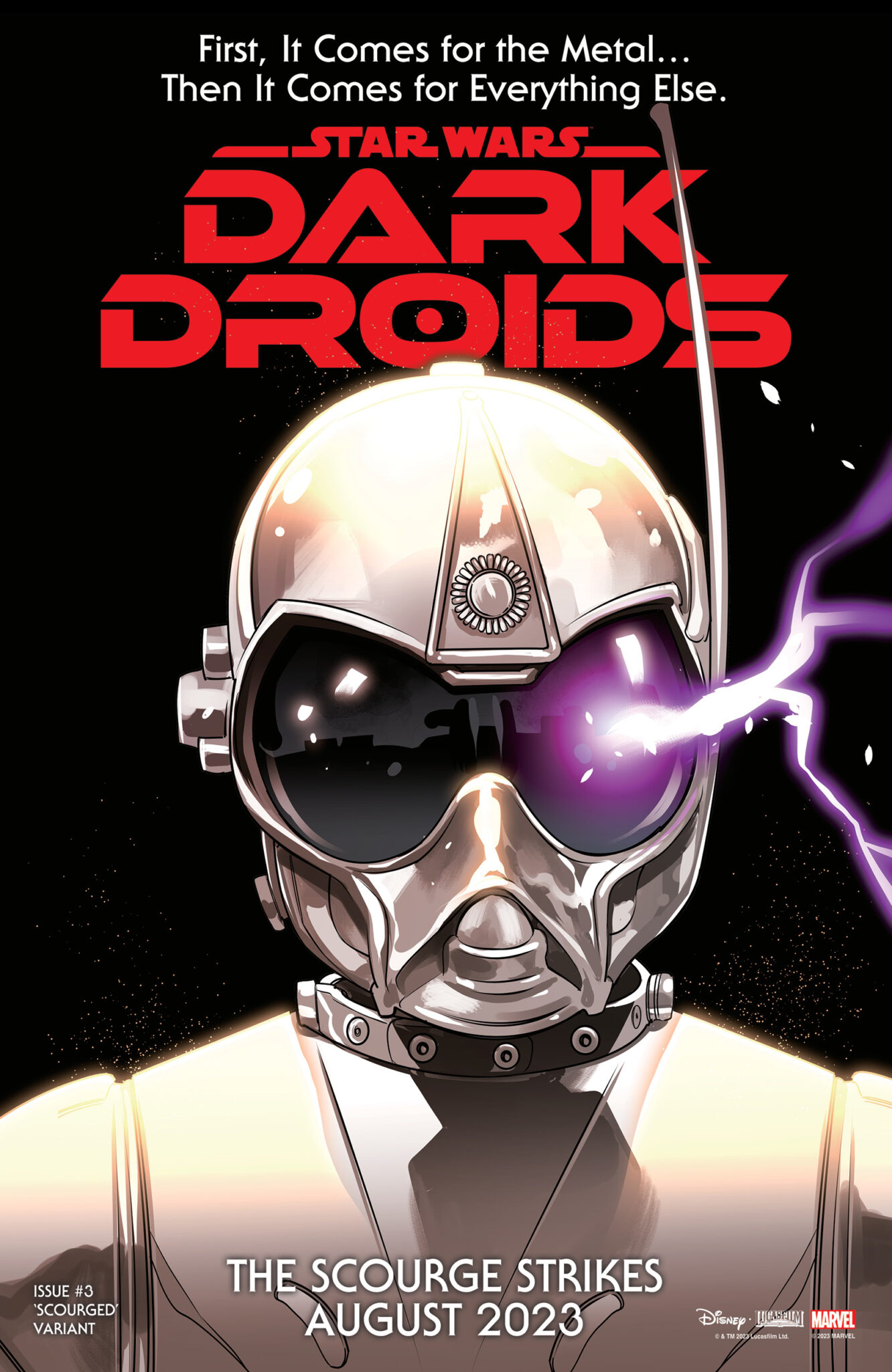 The Scourge Strikes In New 'Star Wars: Dark Droids' Variant Covers 2