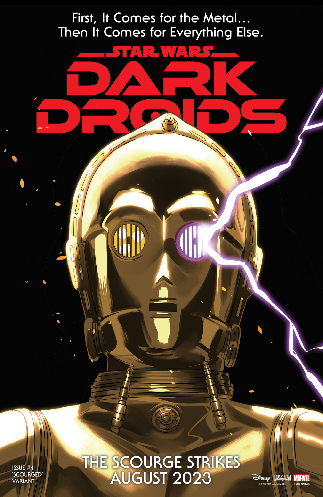 The Scourge Strikes In New 'Star Wars: Dark Droids' Variant Covers 5