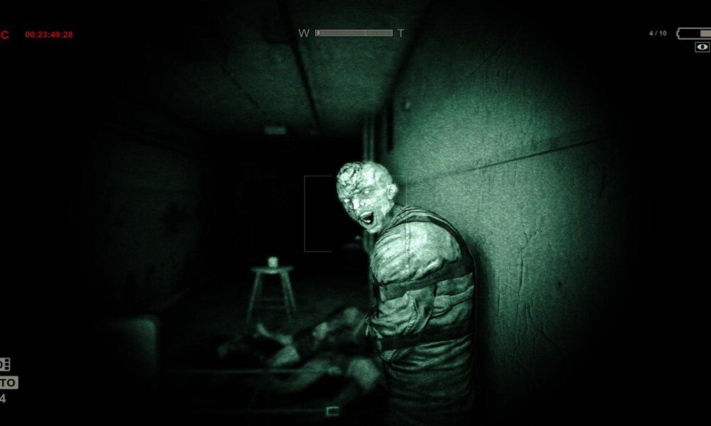 'Outlast': Its Revitalizing Peak and Its Precipice of Decline 10 A Variant, peering at Miles through the gloom.