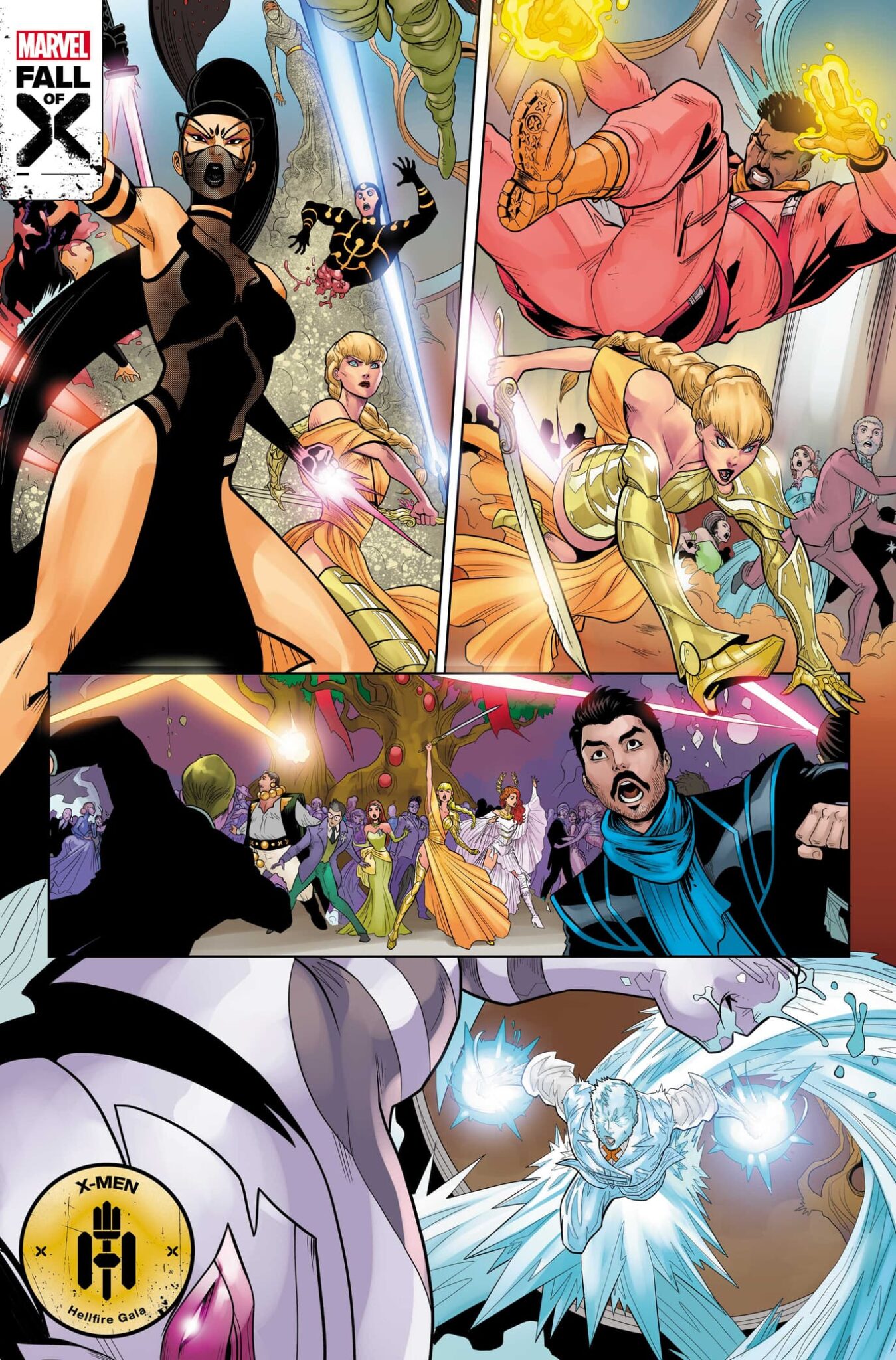 The Fall Of X Begins In New Preview Of 'X-Men Hellfire Gala 2023' 3