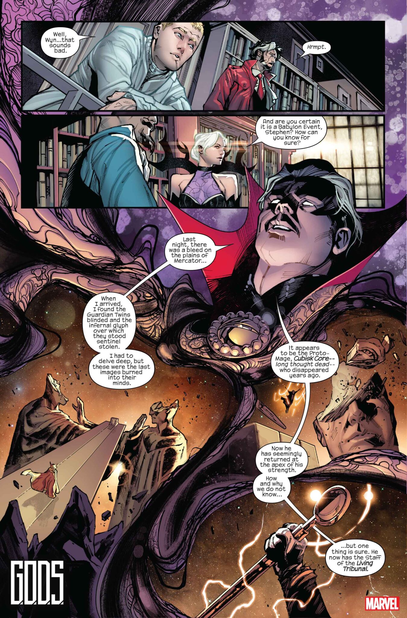 Behold The Power Of Jonathan Hickman's 'G.O.D.S' In New Preview Pages 2