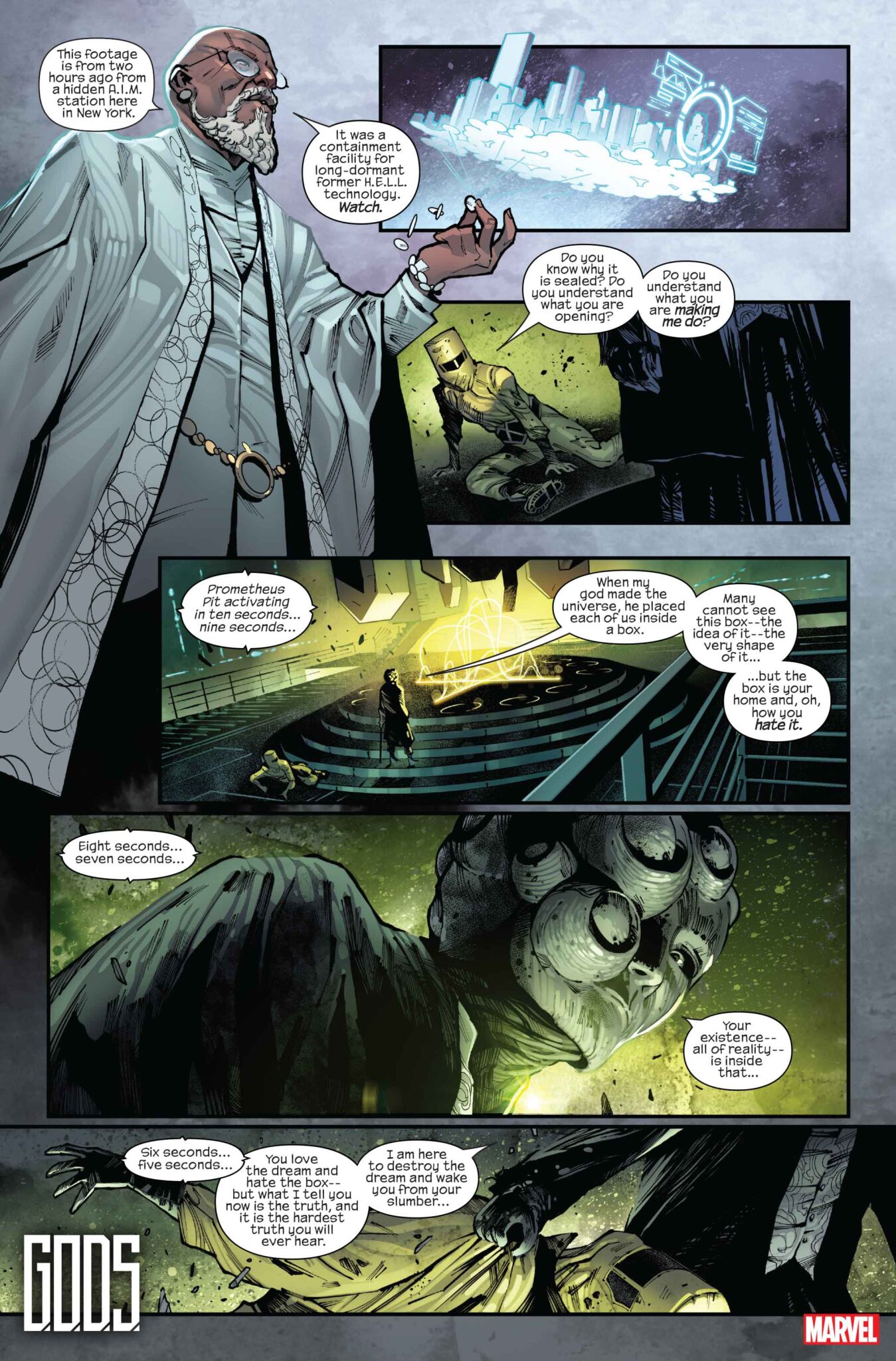 Behold The Power Of Jonathan Hickman's 'G.O.D.S' In New Preview Pages 4