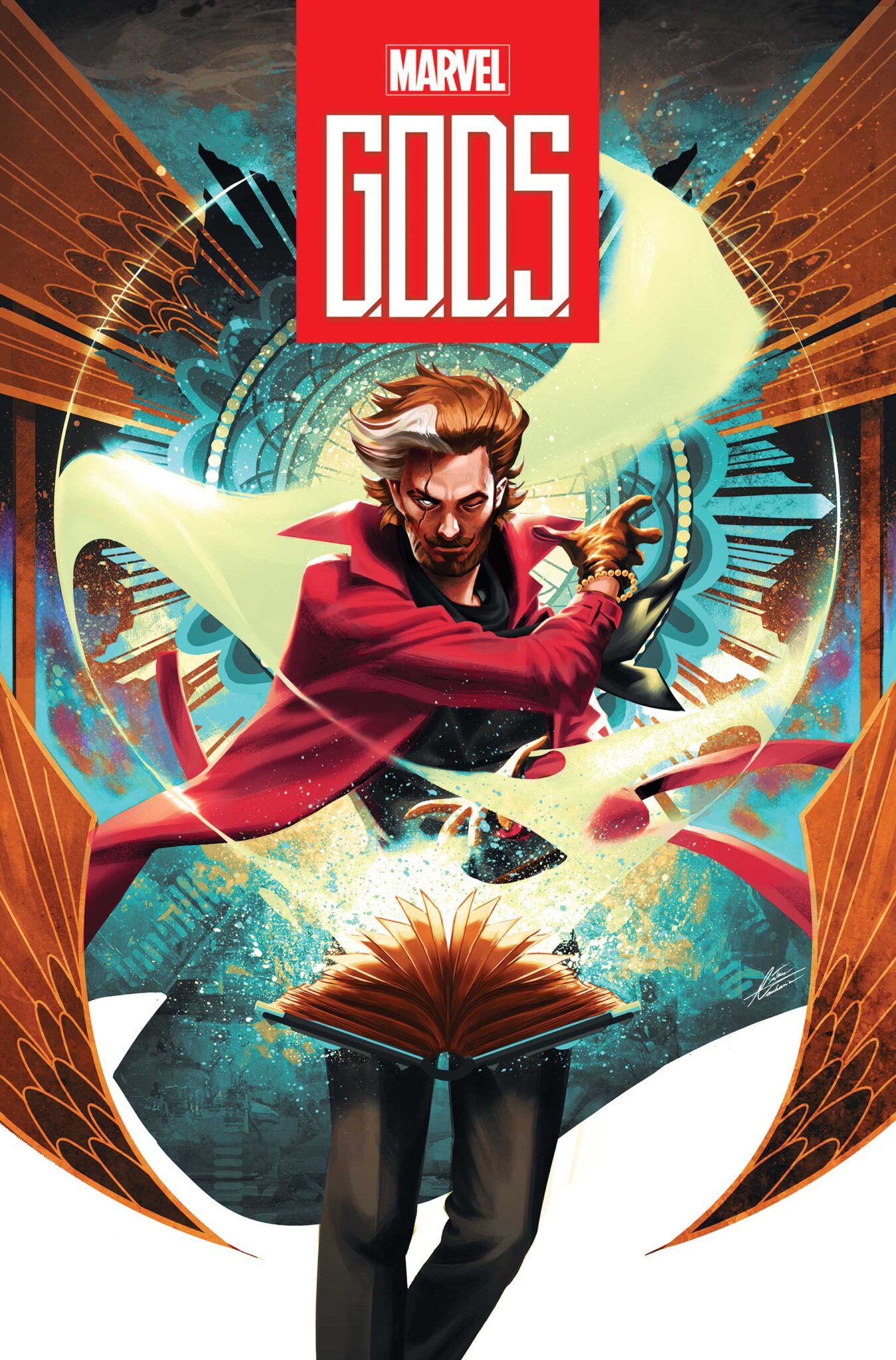 Behold The Power Of Jonathan Hickman's 'G.O.D.S' In New Preview Pages 6 G.O.D.S #1 cover