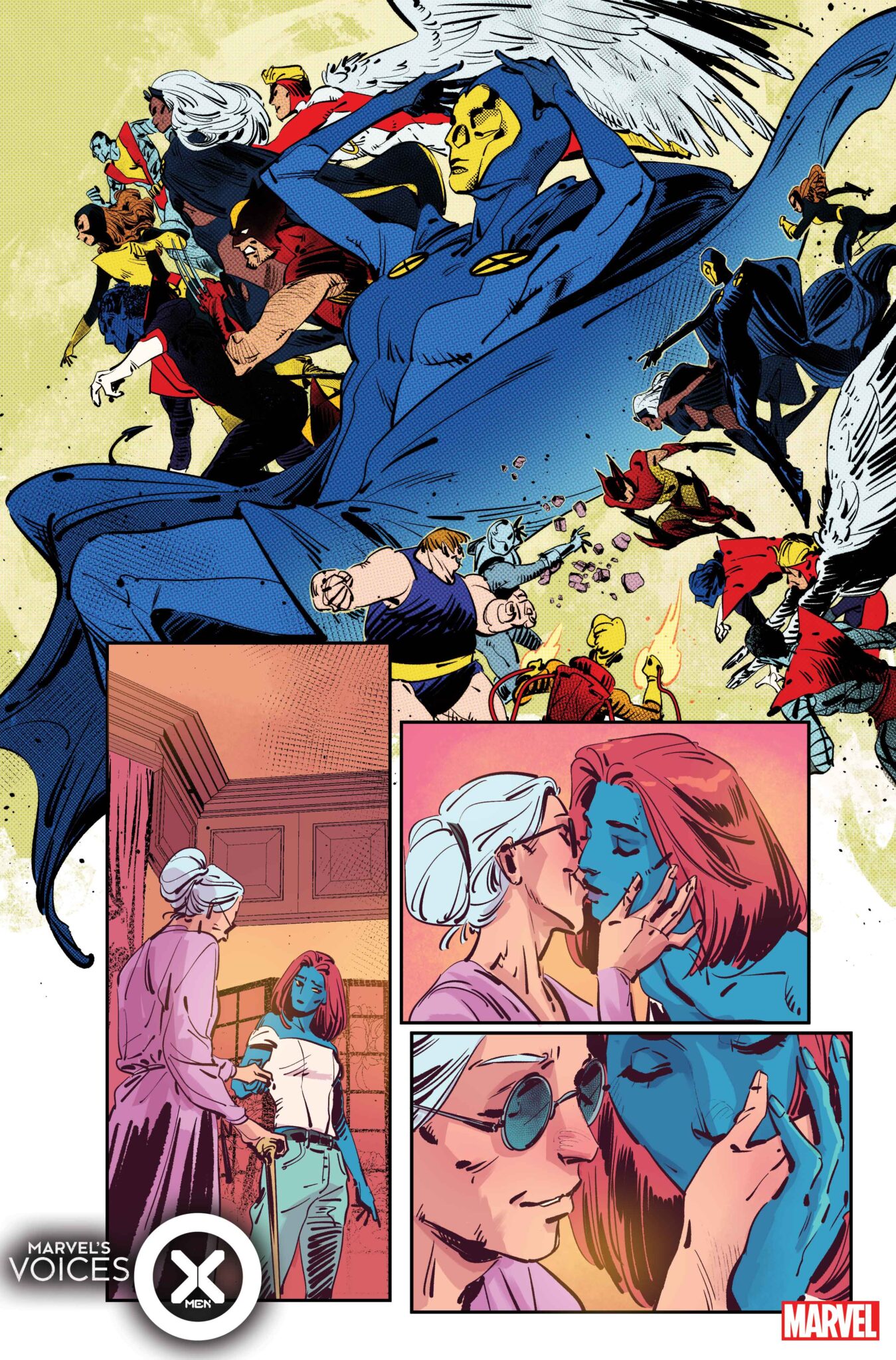 New Preview Of 'Marvel's Voices: X-Men' Showcases Stories Set Across Sixty Years Of Mutant History 1 Marvel's Voices X-Men Destiny and Mystique