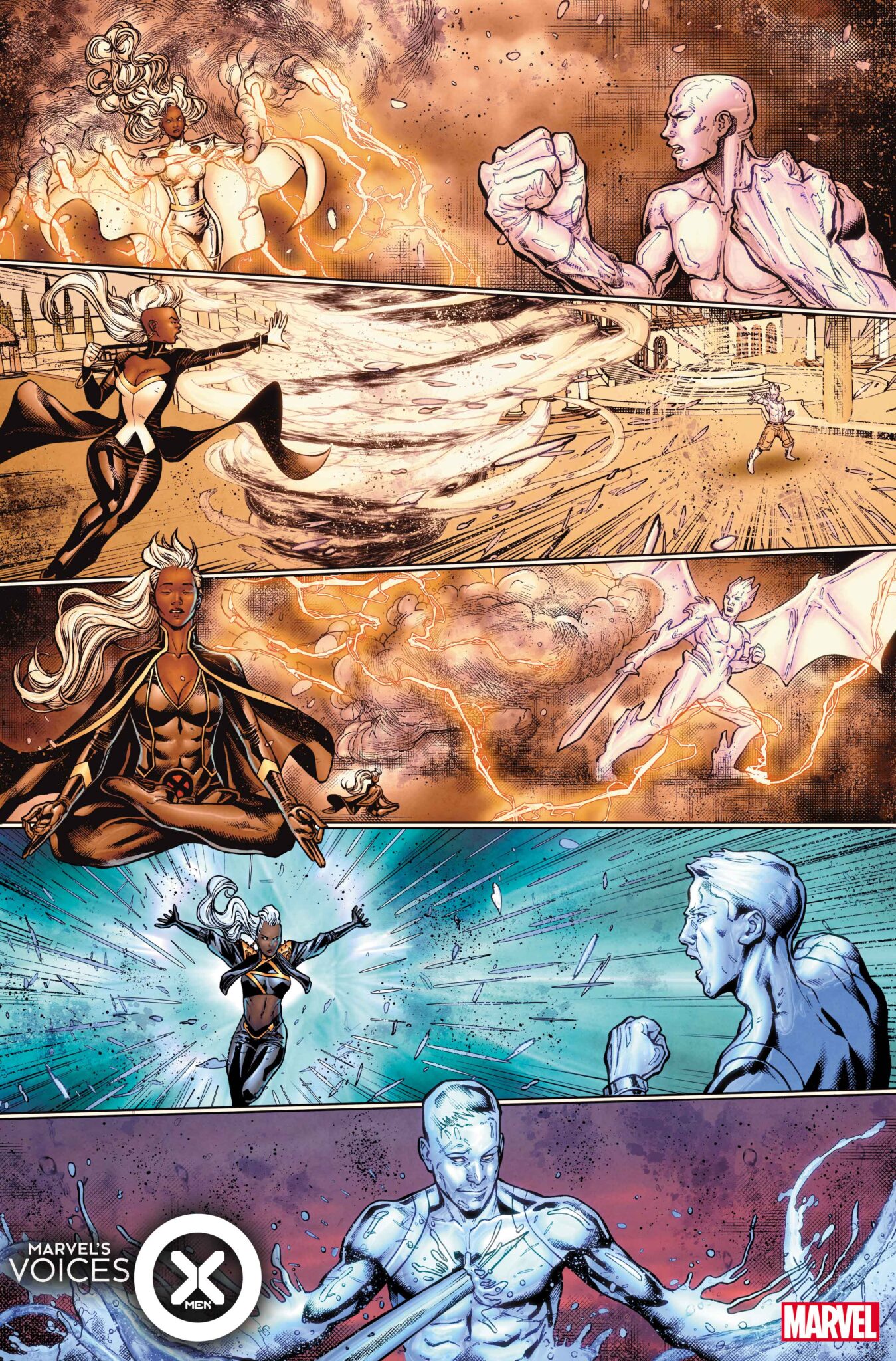 Marvel's Voices X-Men Iceman and Storm