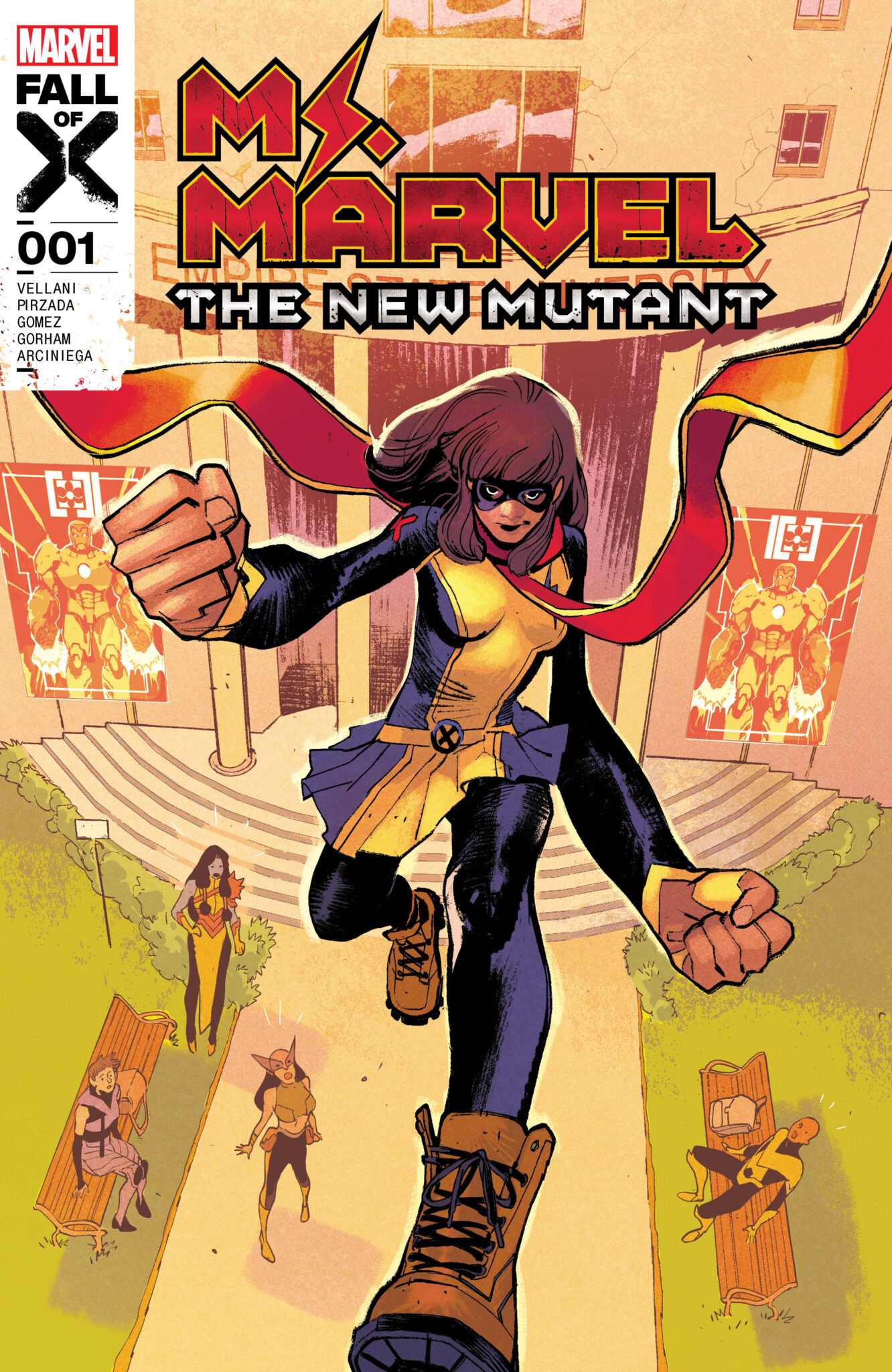 MS. MARVEL: THE NEW MUTANT #1  cover