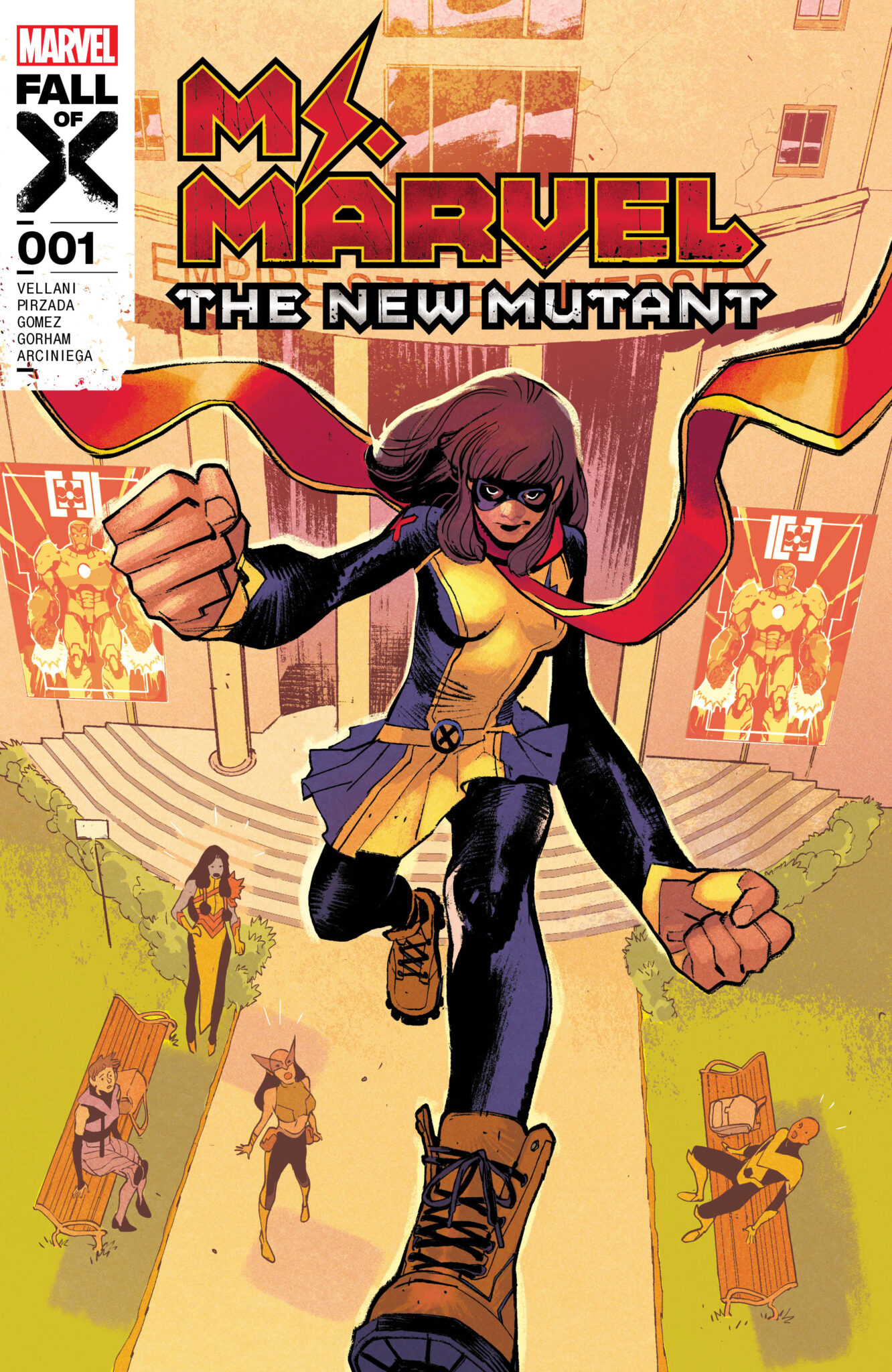 Marvel Reveals New Details On Kamala Khan's First Steps Into Her Mutant Identity With 'Ms. Marvel: The New Mutant' Trailer And Covers 1 MS. MARVEL: THE NEW MUTANT #1 cover