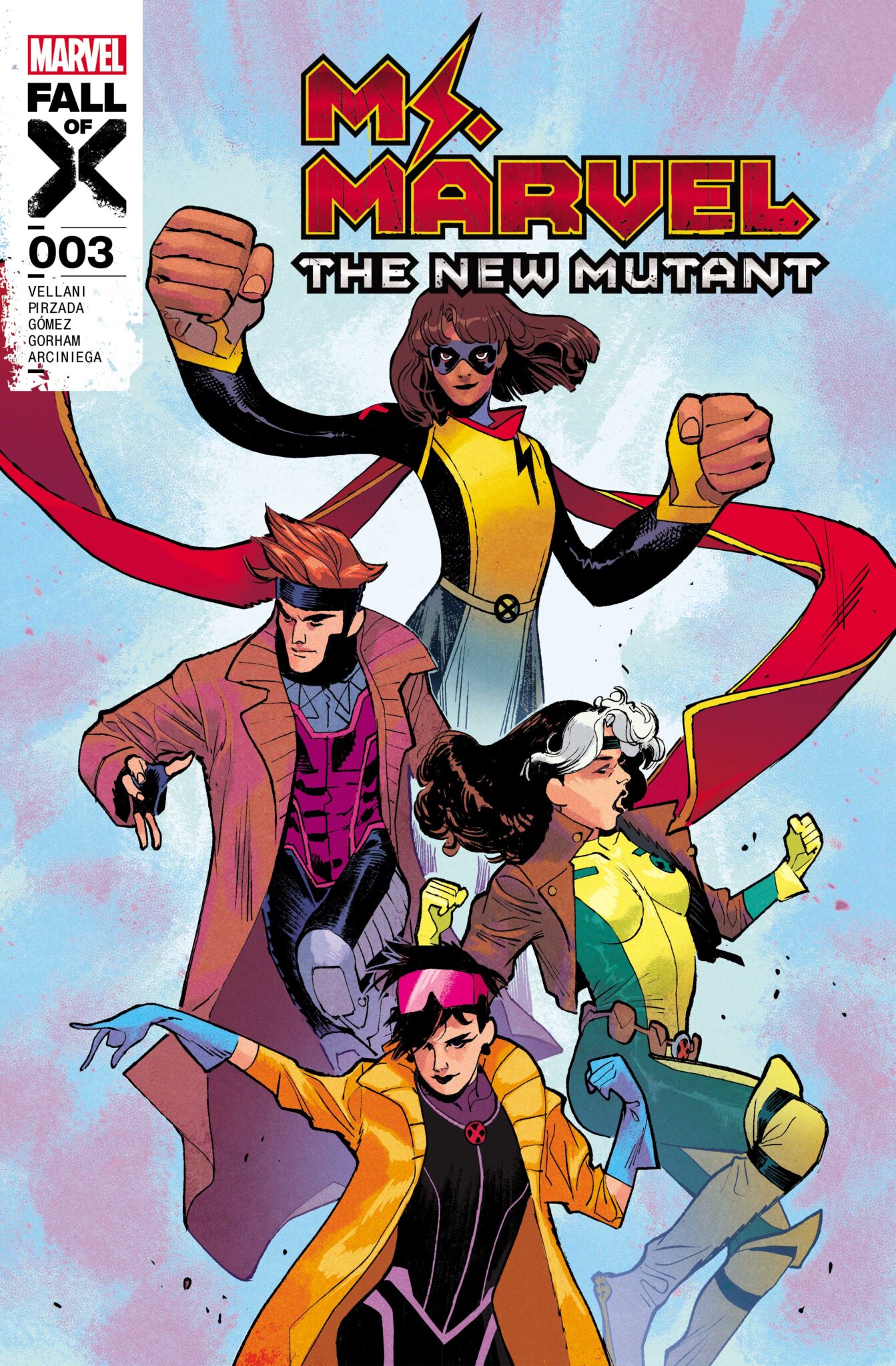 Marvel Reveals New Details On Kamala Khan's First Steps Into Her Mutant Identity With 'Ms. Marvel: The New Mutant' Trailer And Covers 3 MS. MARVEL: THE NEW MUTANT #3 cover