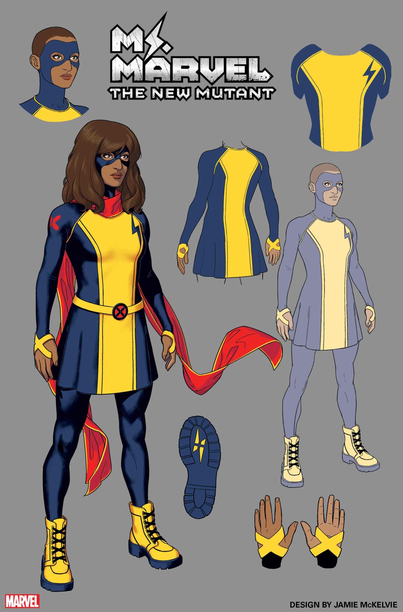 MS. MARVEL: THE NEW MUTANT costume