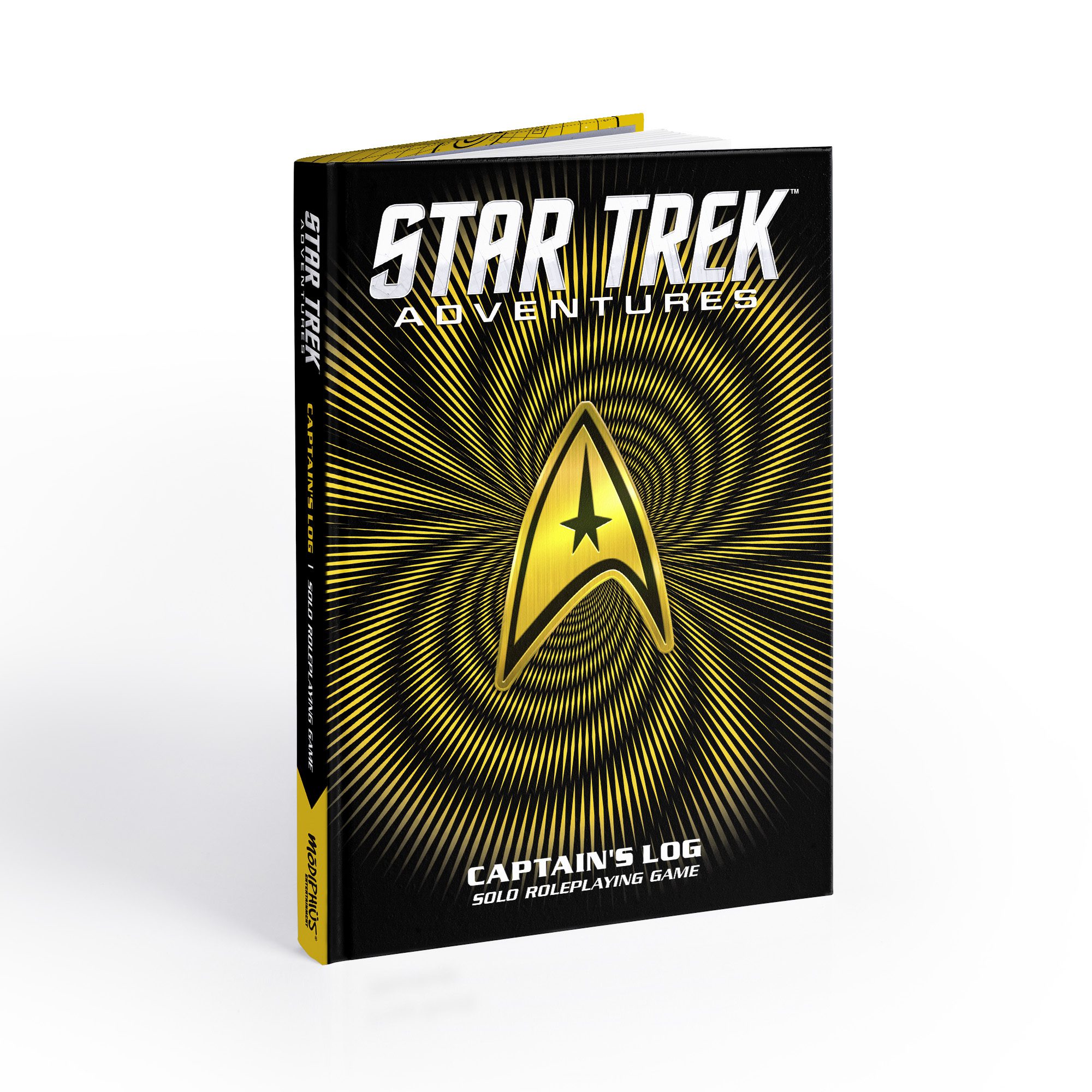 Modiphius Entertainment to Launch Captain’s Log, a Solo Roleplaying Edition of 'Star Trek Adventures' 3