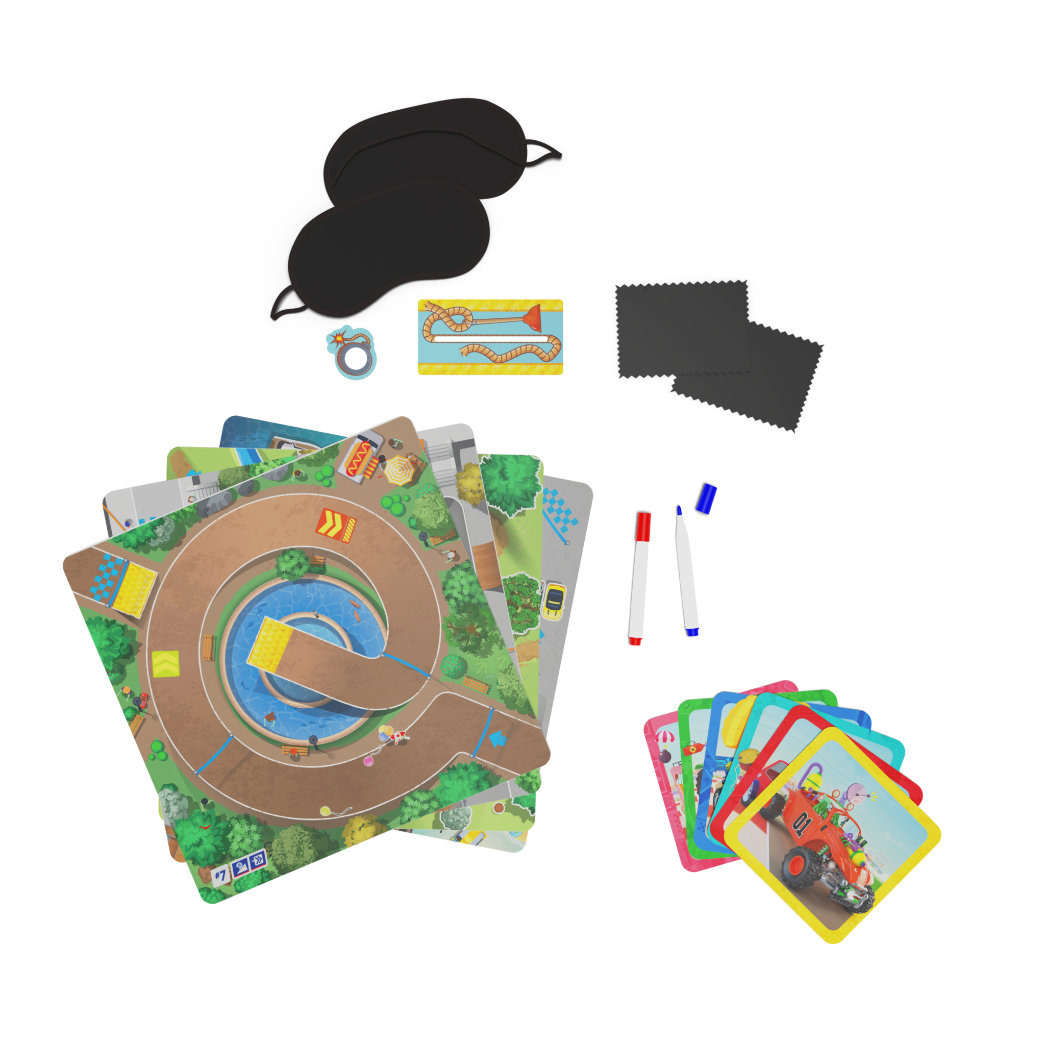 Scorpion Masqué Goes For Speed In New Zombie Kidz Racing Game 'Turbo Kidz' 3 Turbo Kidz box contents