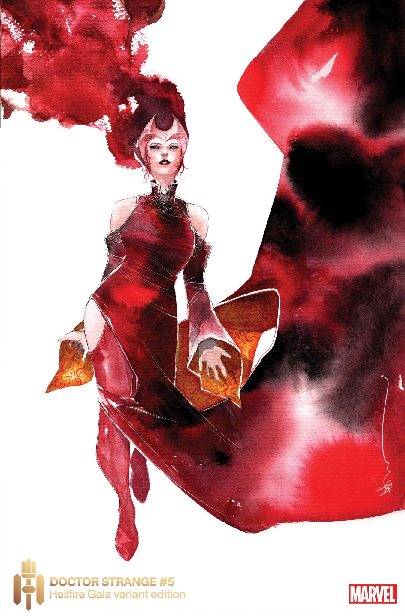 Scarlet Witch Hellfire Gala variant cover