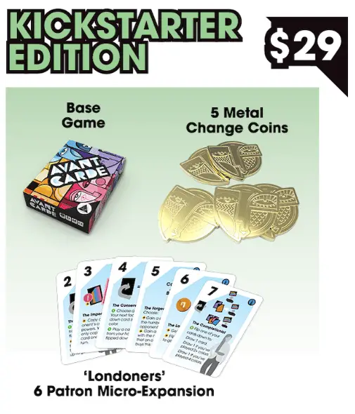 Kickstarter Preview: Avant Carde is Tons of Deckbuilding Fun 5