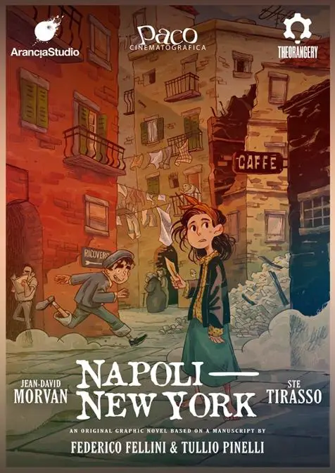 Arancia Studio Developing Graphic Novel 'Napoli-New York' Based on Unfilmed Fellini Script 1