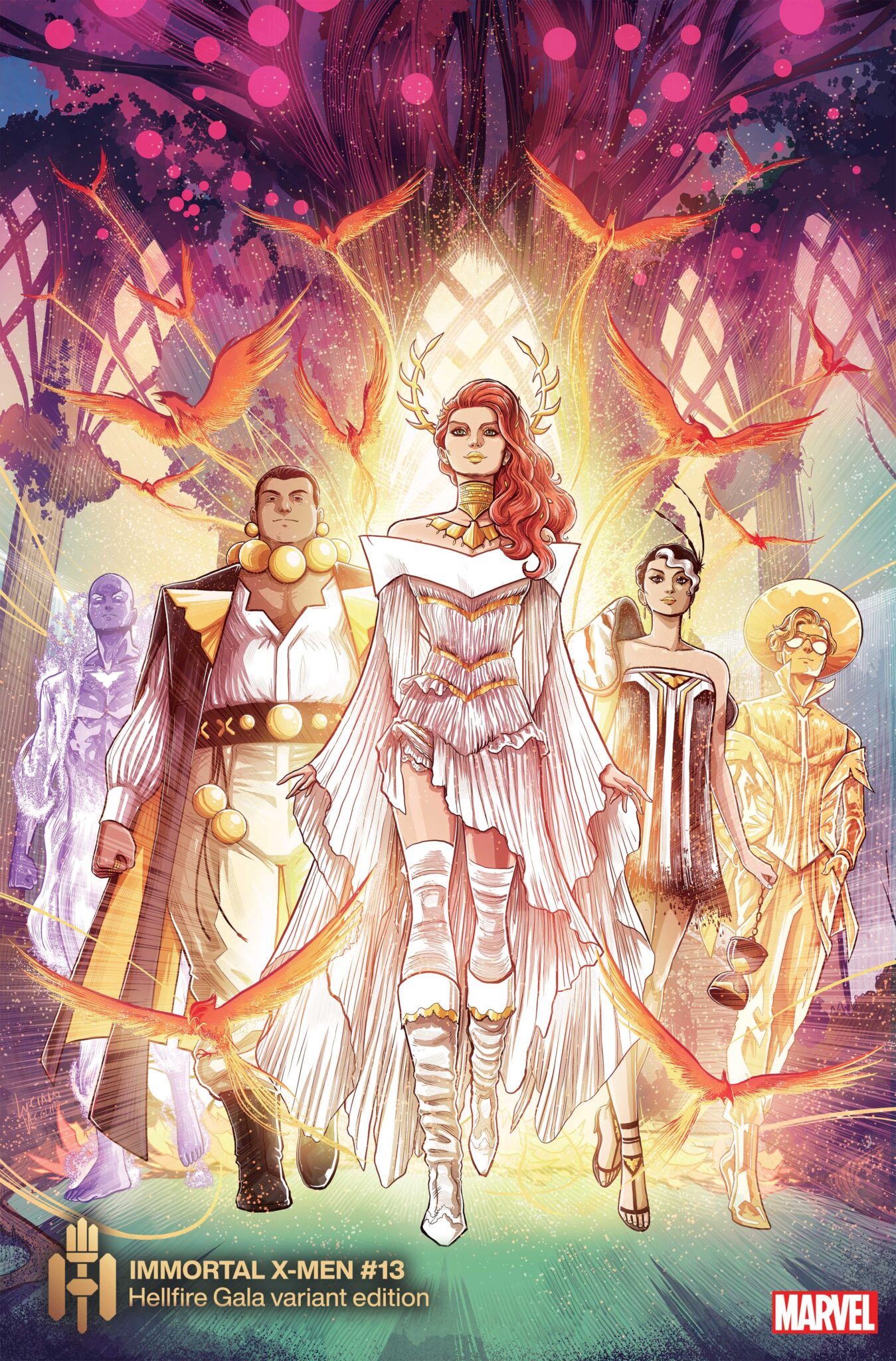 The Five Hellfire Gala variant cover