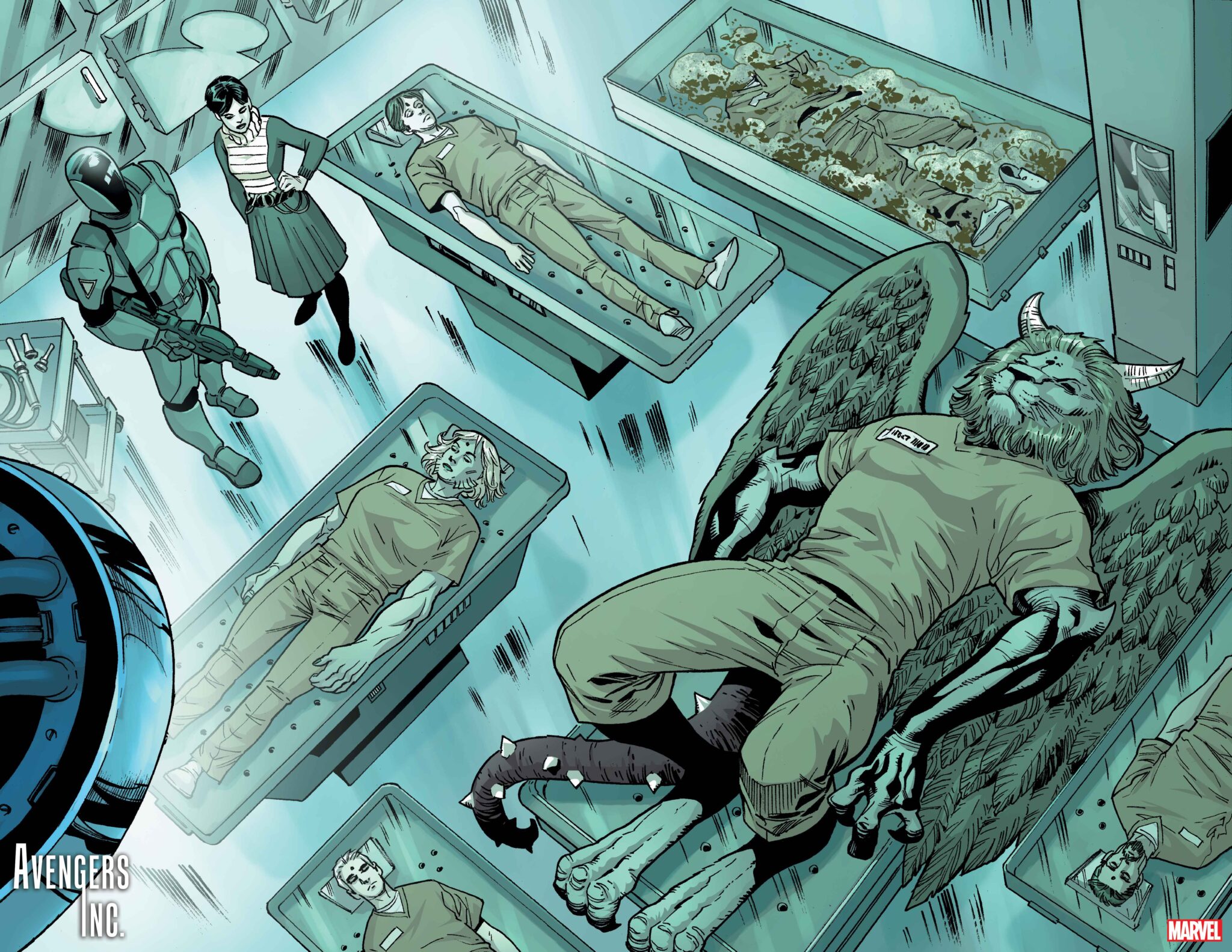 New 'Avengers Inc.' Preview Shows Jan Van Dyne Taking On A Supervillain Murder Mystery 2