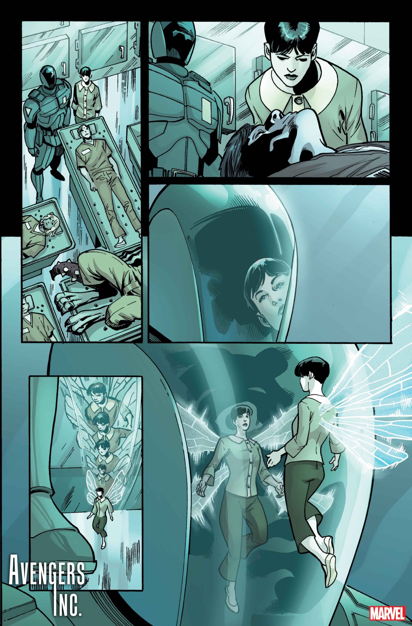 New 'Avengers Inc.' Preview Shows Jan Van Dyne Taking On A Supervillain Murder Mystery 3