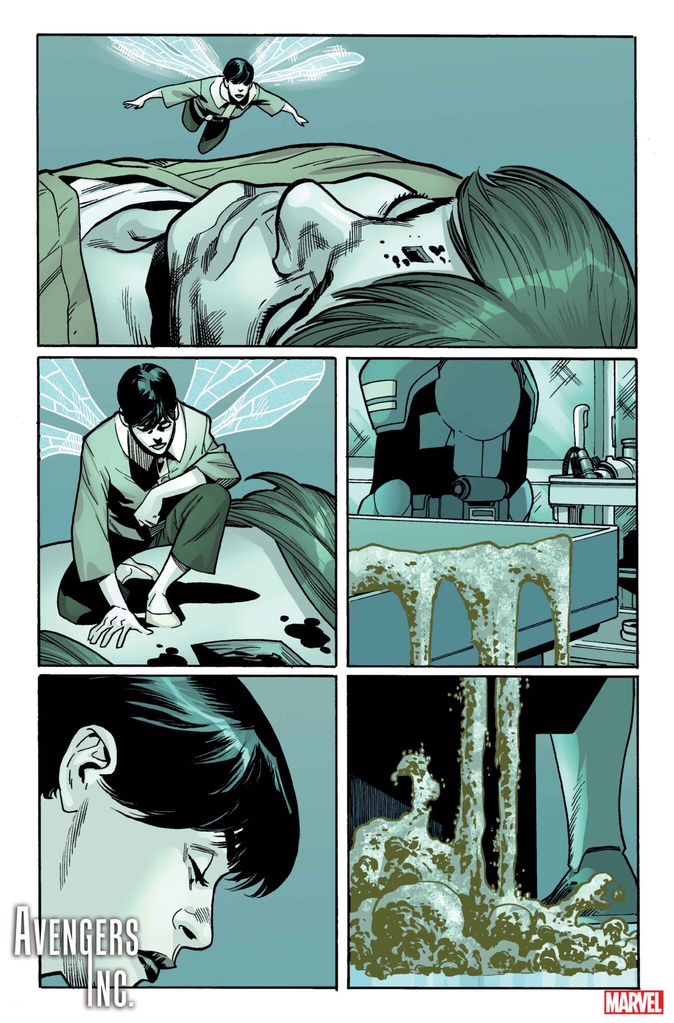 New 'Avengers Inc.' Preview Shows Jan Van Dyne Taking On A Supervillain Murder Mystery 4