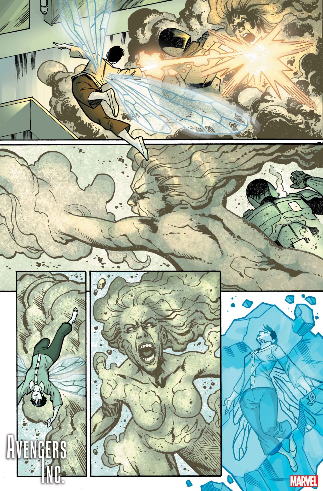 New 'Avengers Inc.' Preview Shows Jan Van Dyne Taking On A Supervillain Murder Mystery 5