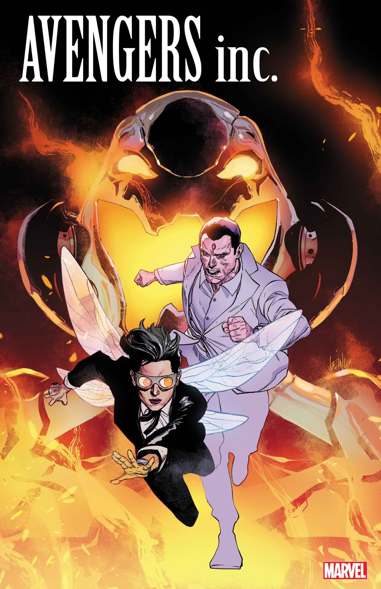 New 'Avengers Inc.' Preview Shows Jan Van Dyne Taking On A Supervillain Murder Mystery 6 Avengers Inc Variant Cover by LEINIL FRANCIS YU