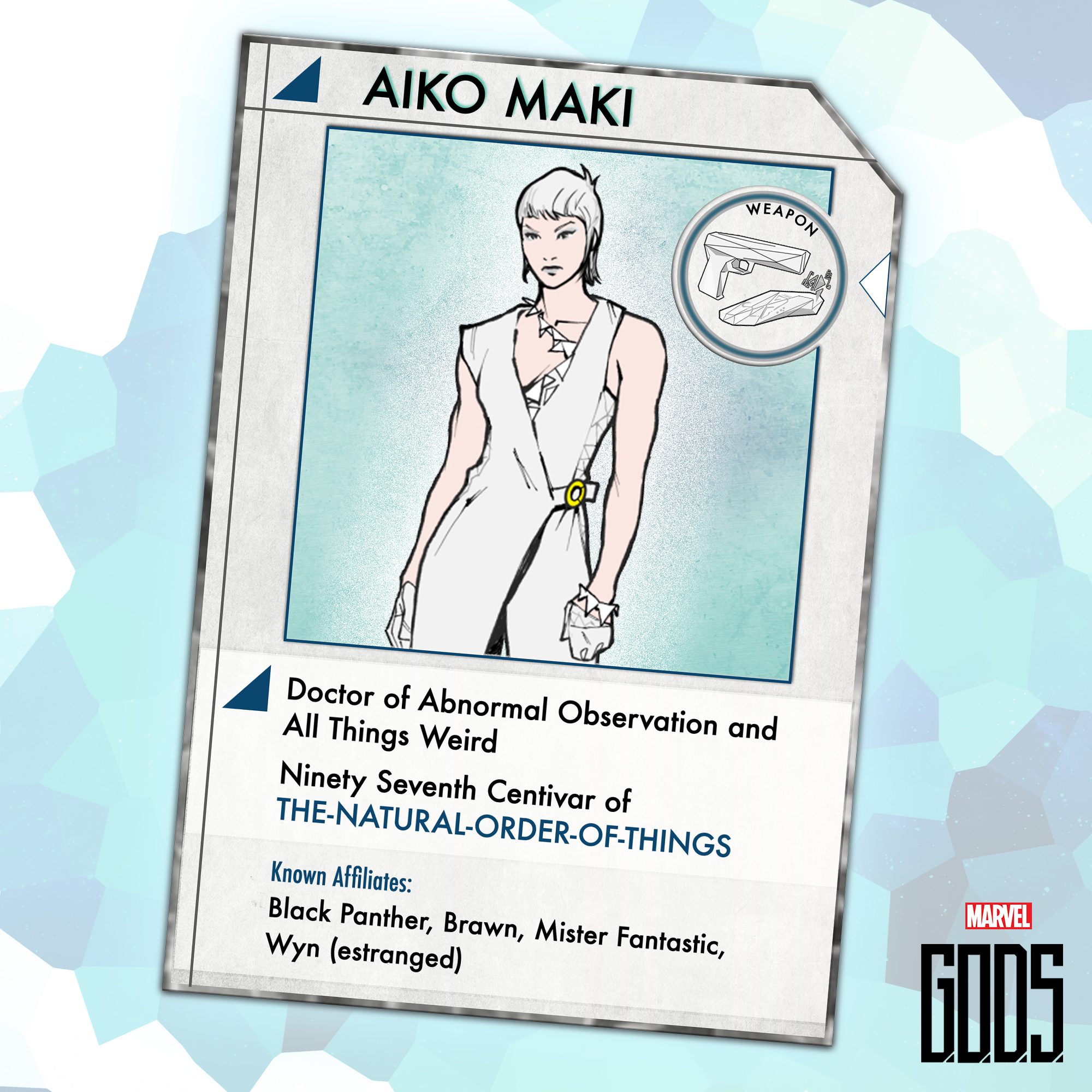 Meet Aiko Maki, High Ranking Leader of The-Natural-Order-Of-Things in New G.O.D.S Teaser 3