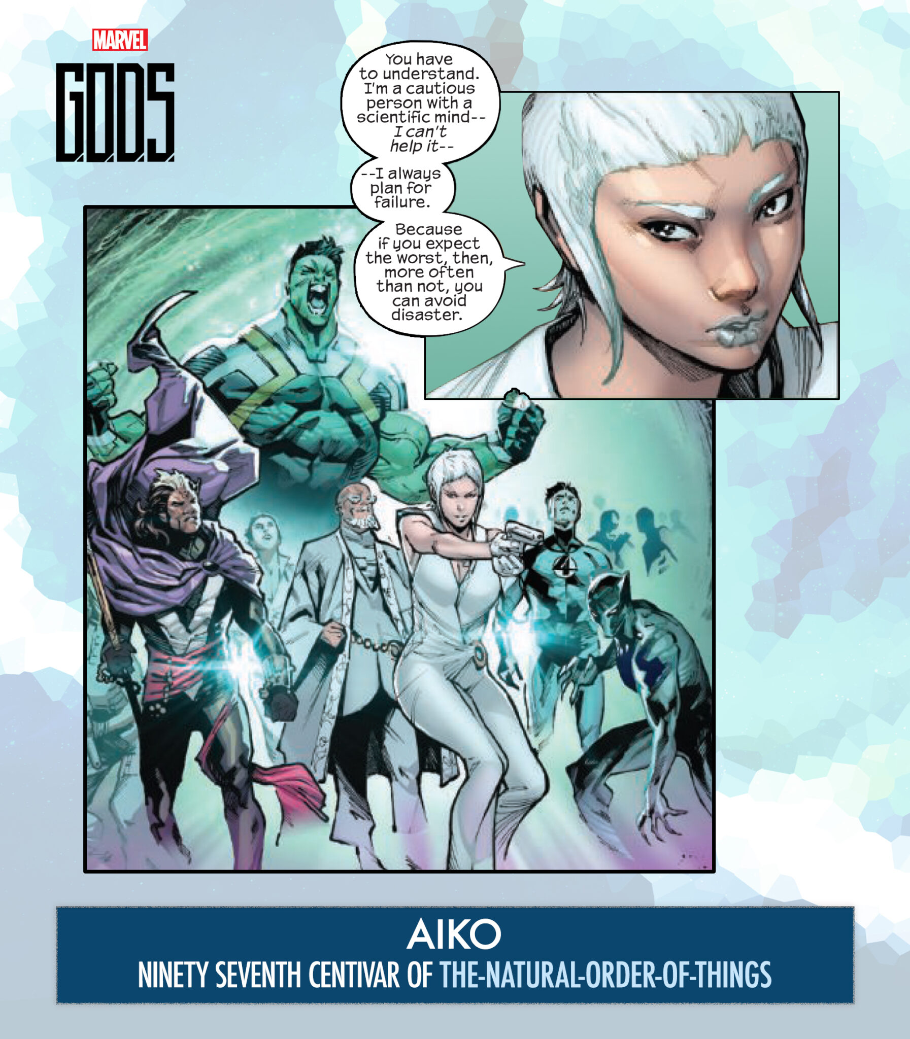 Meet Aiko Maki, High Ranking Leader of The-Natural-Order-Of-Things in New G.O.D.S Teaser 2