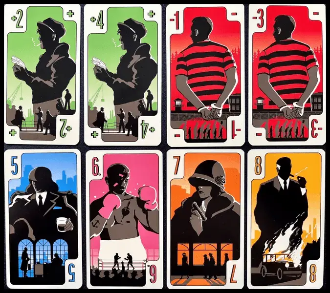 the six character types in district noir