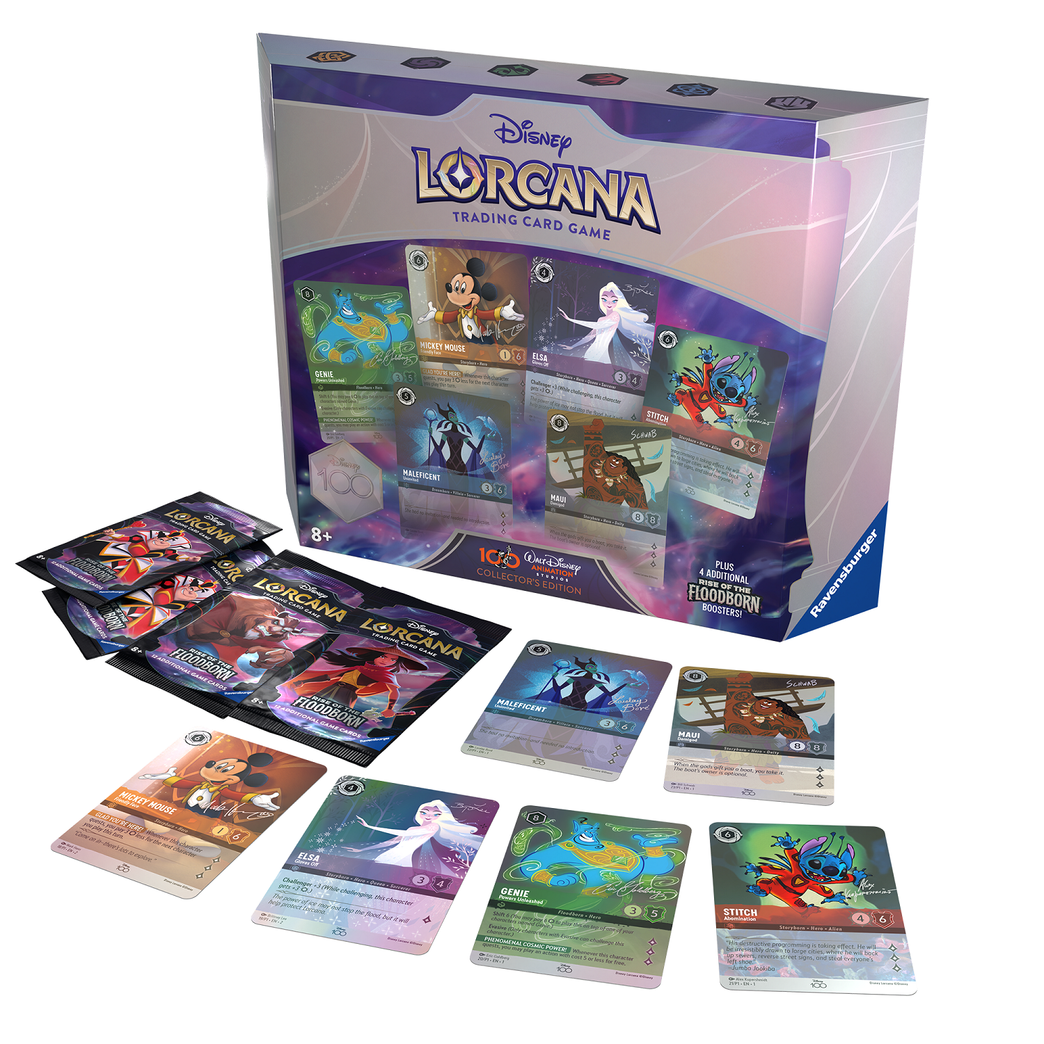 Ravensburger Announces Newest Expansion To 'Lorcana', 'Rise of the Floodborn', Plus Disney100 Collector Set 11