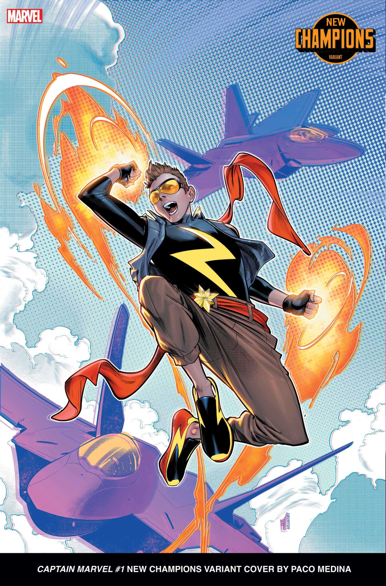 New Captain Marvel #1 Variant Covers Go Higher, Further, Faster 8