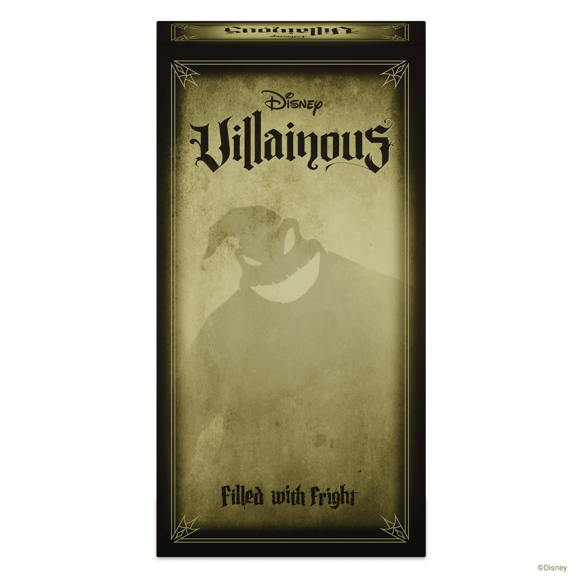 Oogie Boogie Haunts Disney Villainous In New 'Filled With Fright' Expansion 1 Disney Villainous: Filled With Fright standard box art