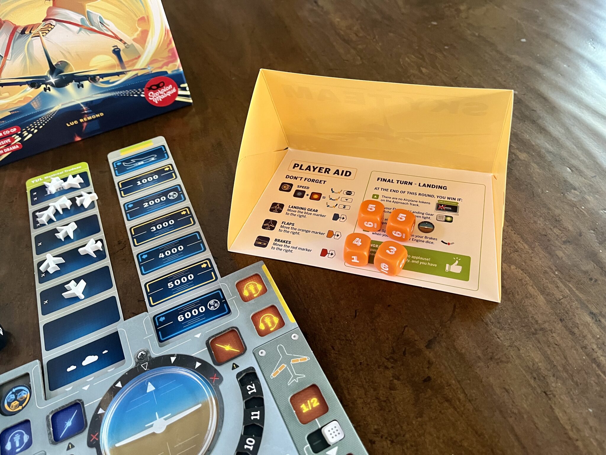 Get Your Pilot's License With Scorpion Masqué's 'Sky Team' 5 Sky Team dice allocation