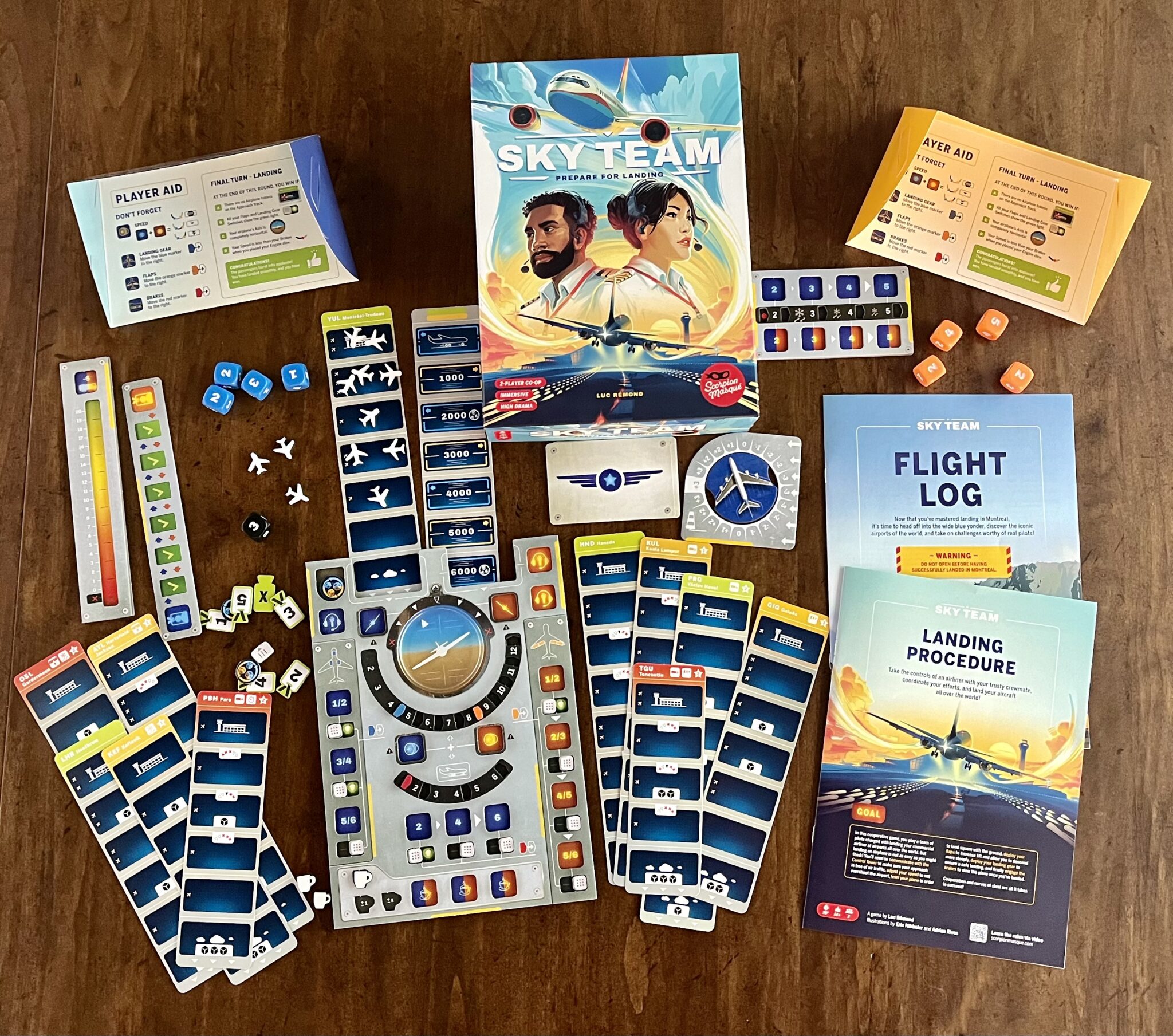 Get Your Pilot's License With Scorpion Masqué's 'Sky Team' 2 Sky Team components