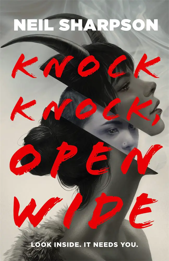 Neil Sharpson's Knock Knock, Open Wide is an Unsettling Take on Ancient Folklore 1 Knock Knock, Open Wide Cover