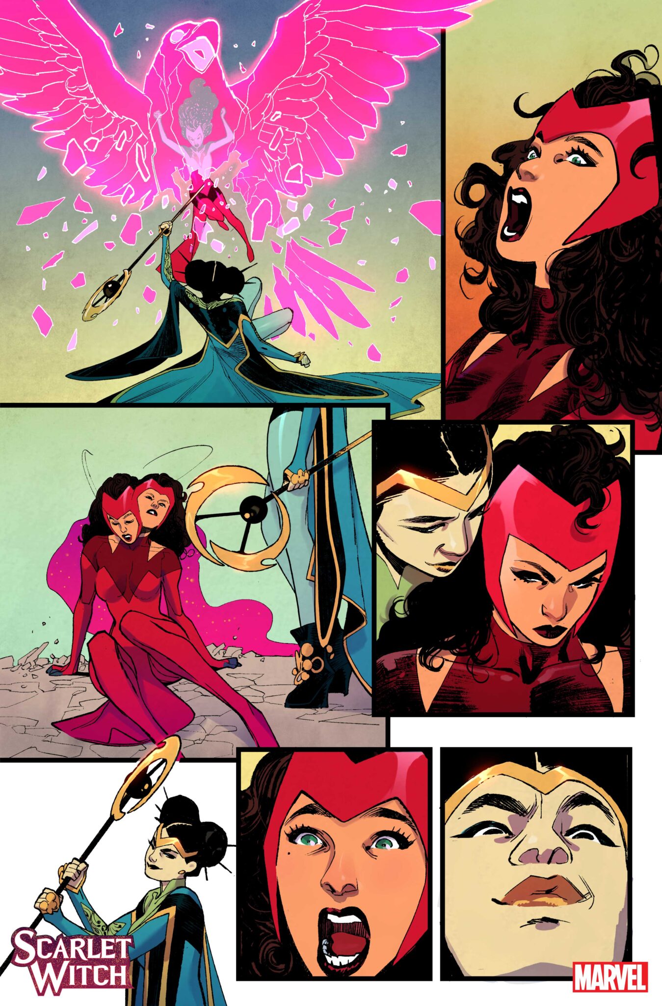 Scarlet Witch #10 interior