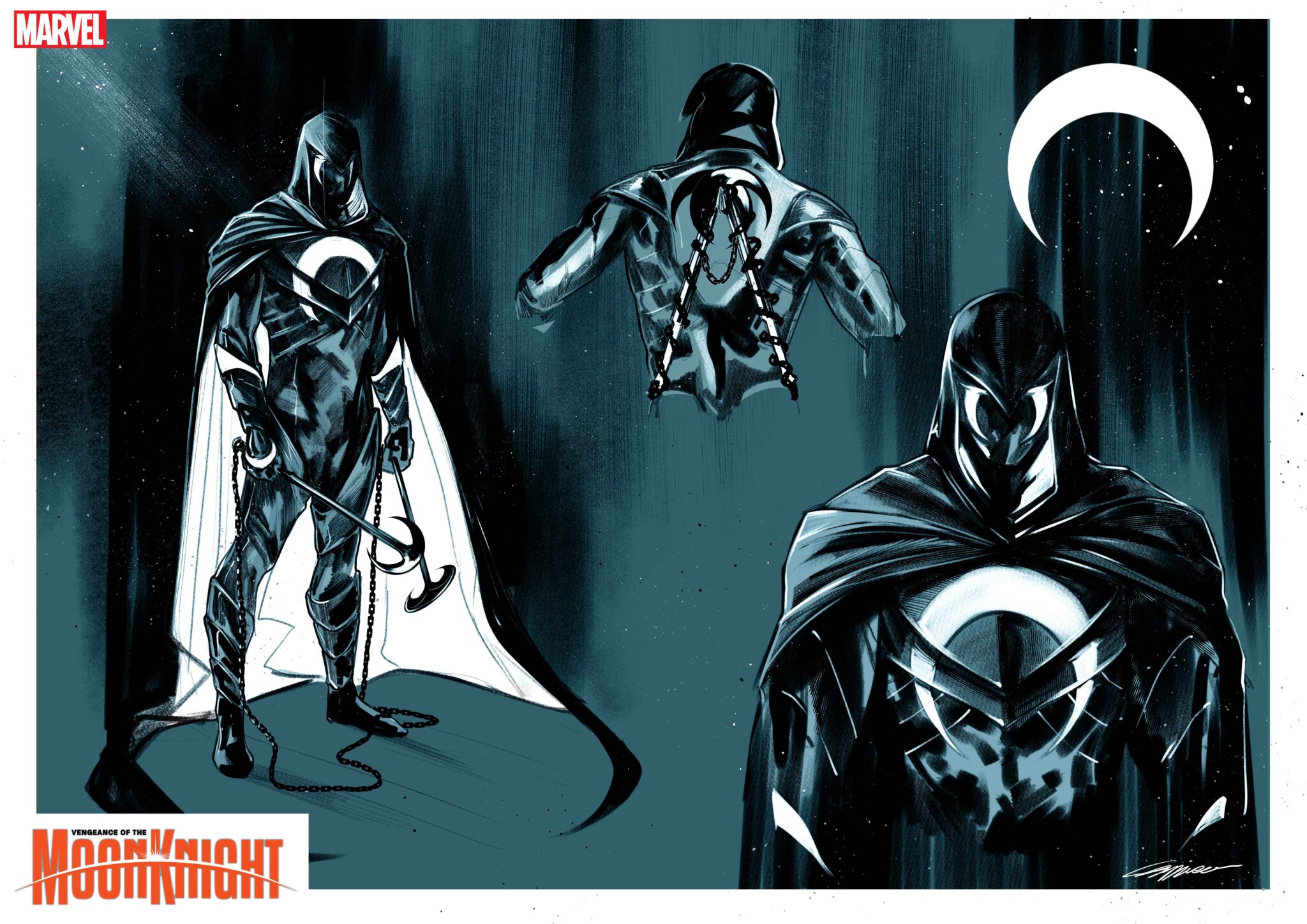 From Death...Comes Vengeance: Moon Knight Lives In A New Series This January 1