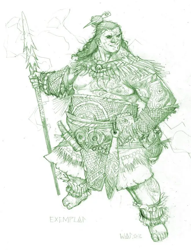Paizo Announces Playtest For New Pathfinder Classes Coming In 'War Of Immortals' 2 War of Immortals Exemplar Art