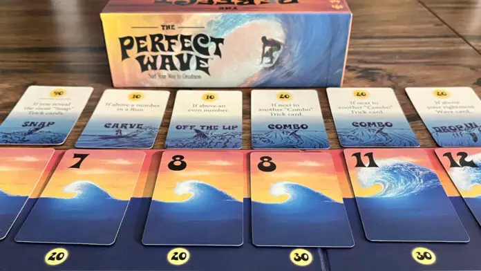 The Perfect Wave on the table