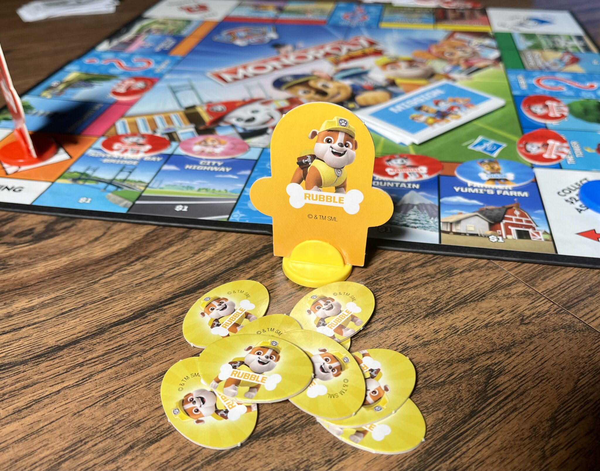 Monopoly Junior: Paw Patrol Rubble token