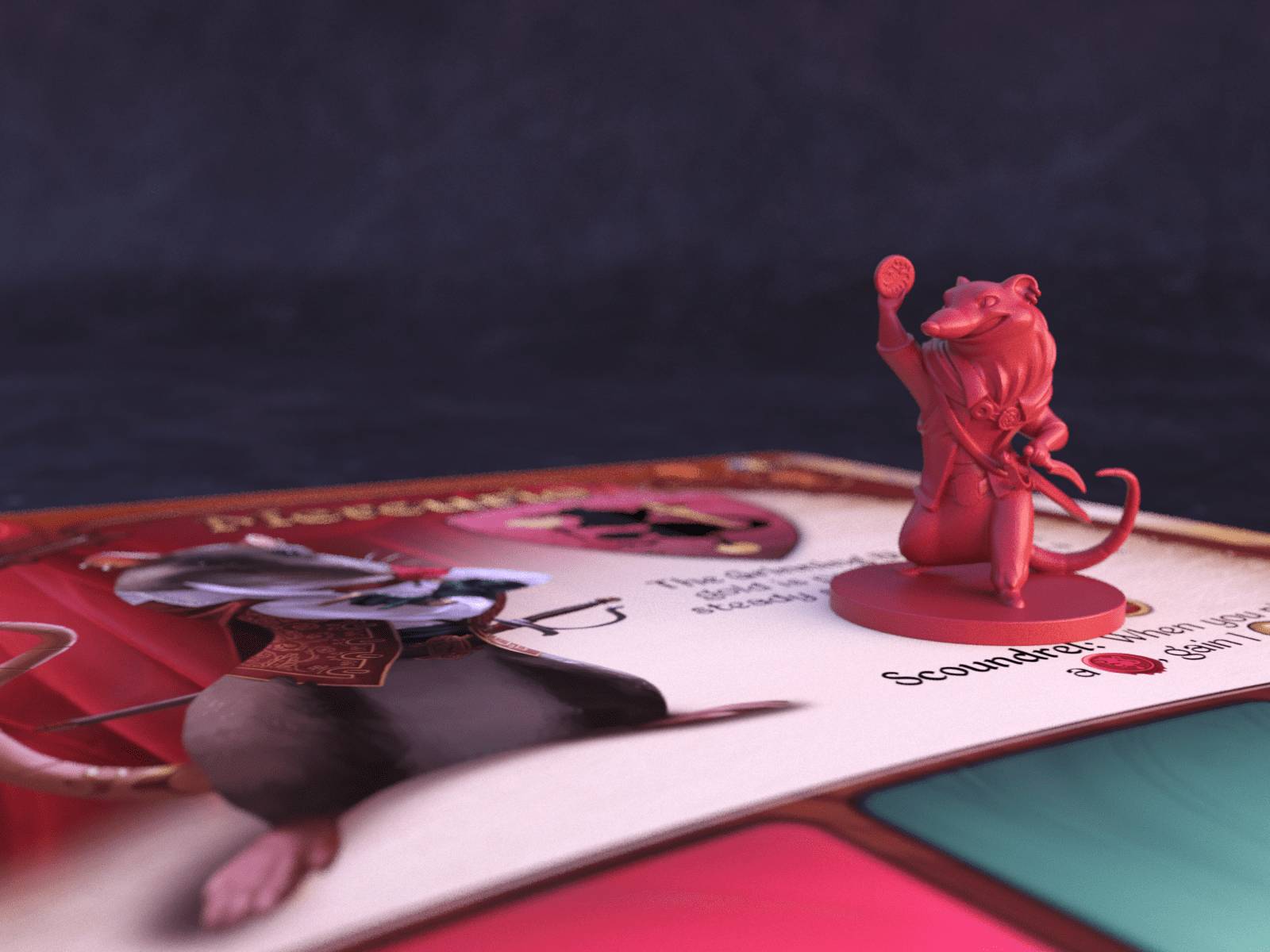 Strategy Game 'Armello' Coming To Tabletop From King Of The Castle And Former D&D Designer Ryan Heinsoo 3 Mercurio card and mini from Armello