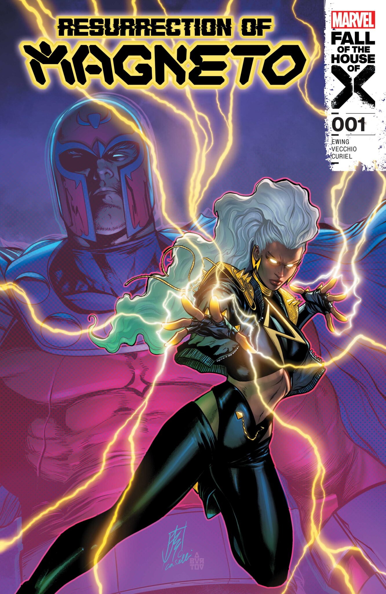 Resurrection of Magneto #1 cover