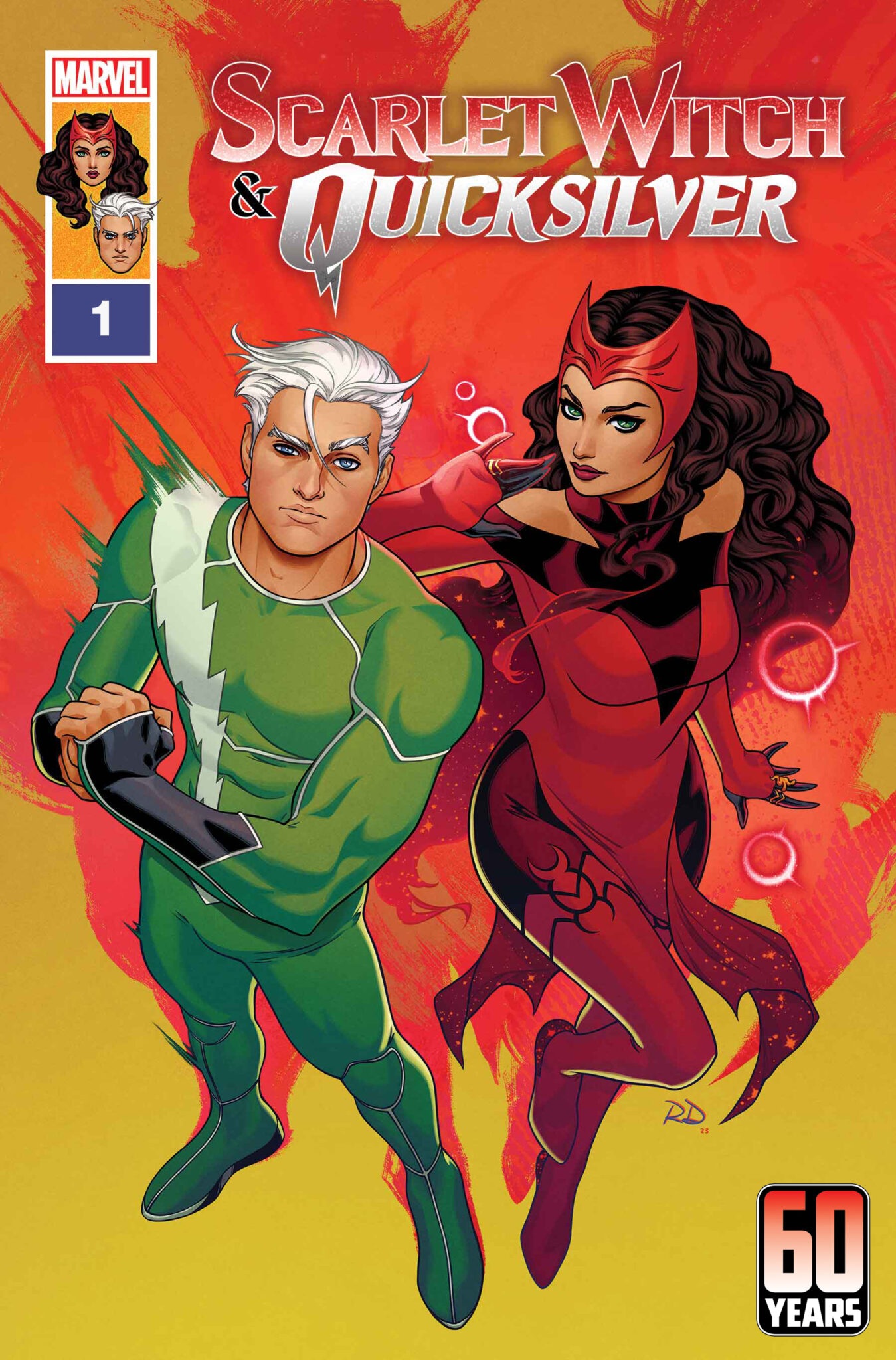  Scarlet Witch & Quicksilver cover