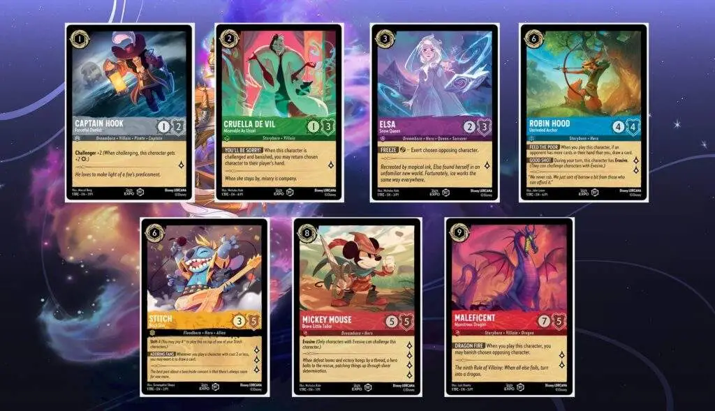 Lorcana Brings Disney Magic And Fun To The TCG Scene 2 Lorcana cards