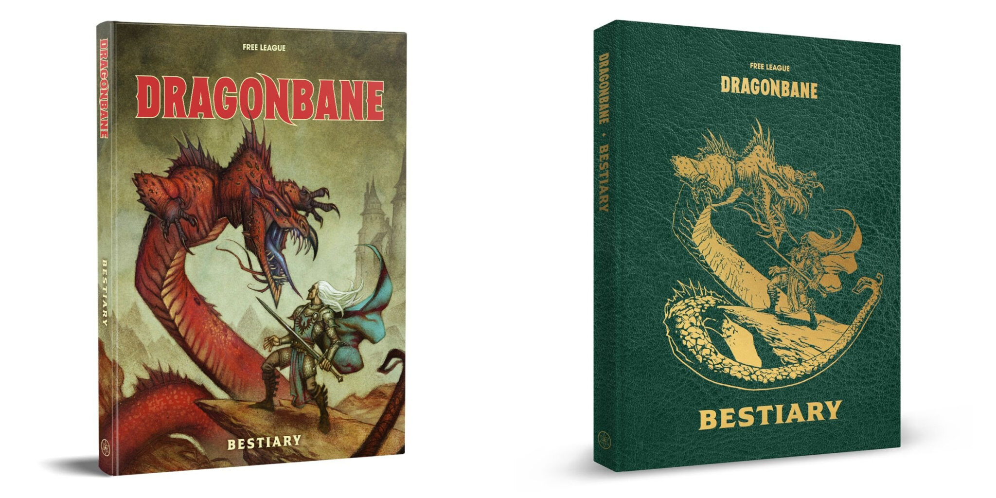 Dragonbane Bestiary covers