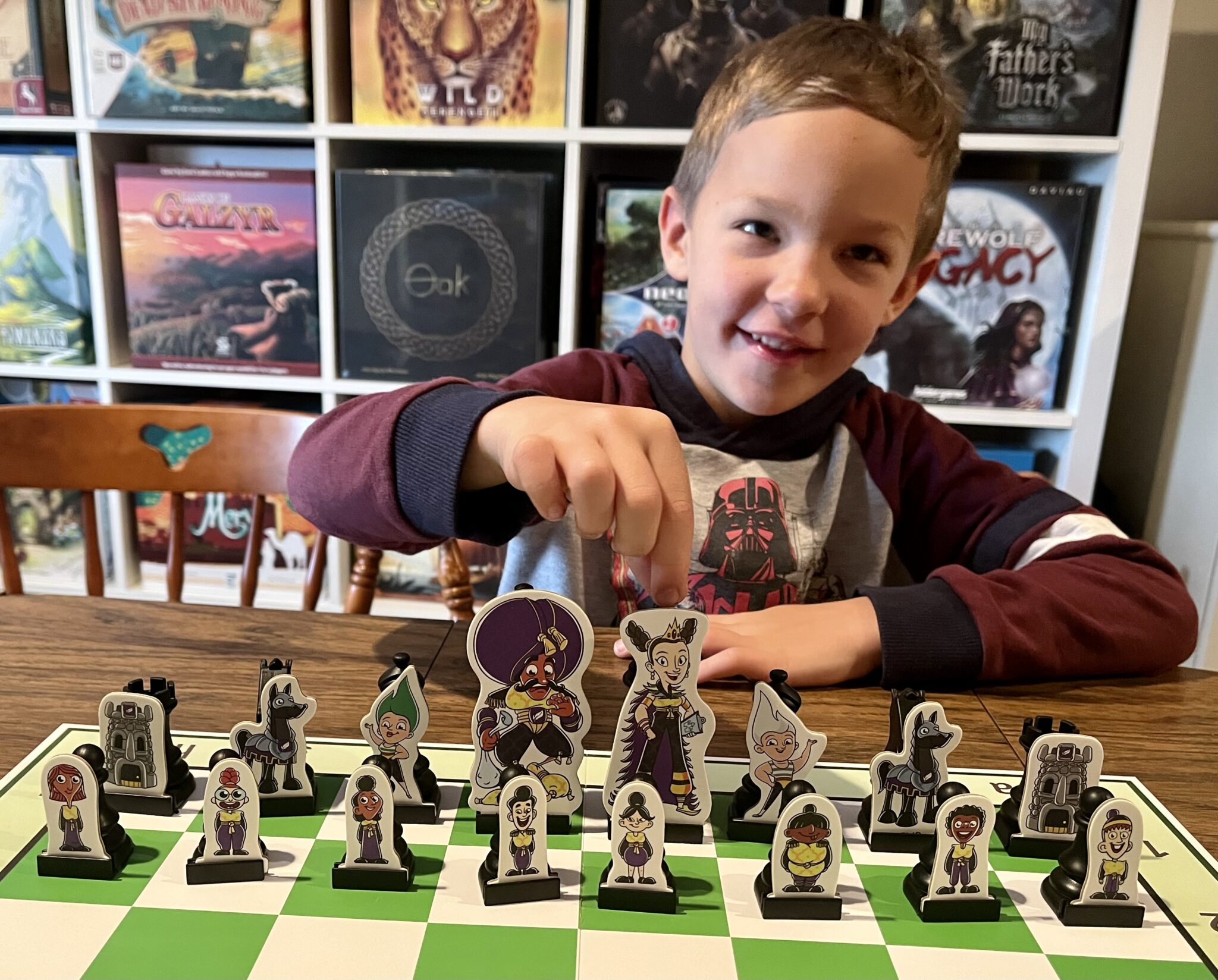 'Story Time Chess' Teaches Kids How To Play Chess 5 Story Time Chess with king shaky and time